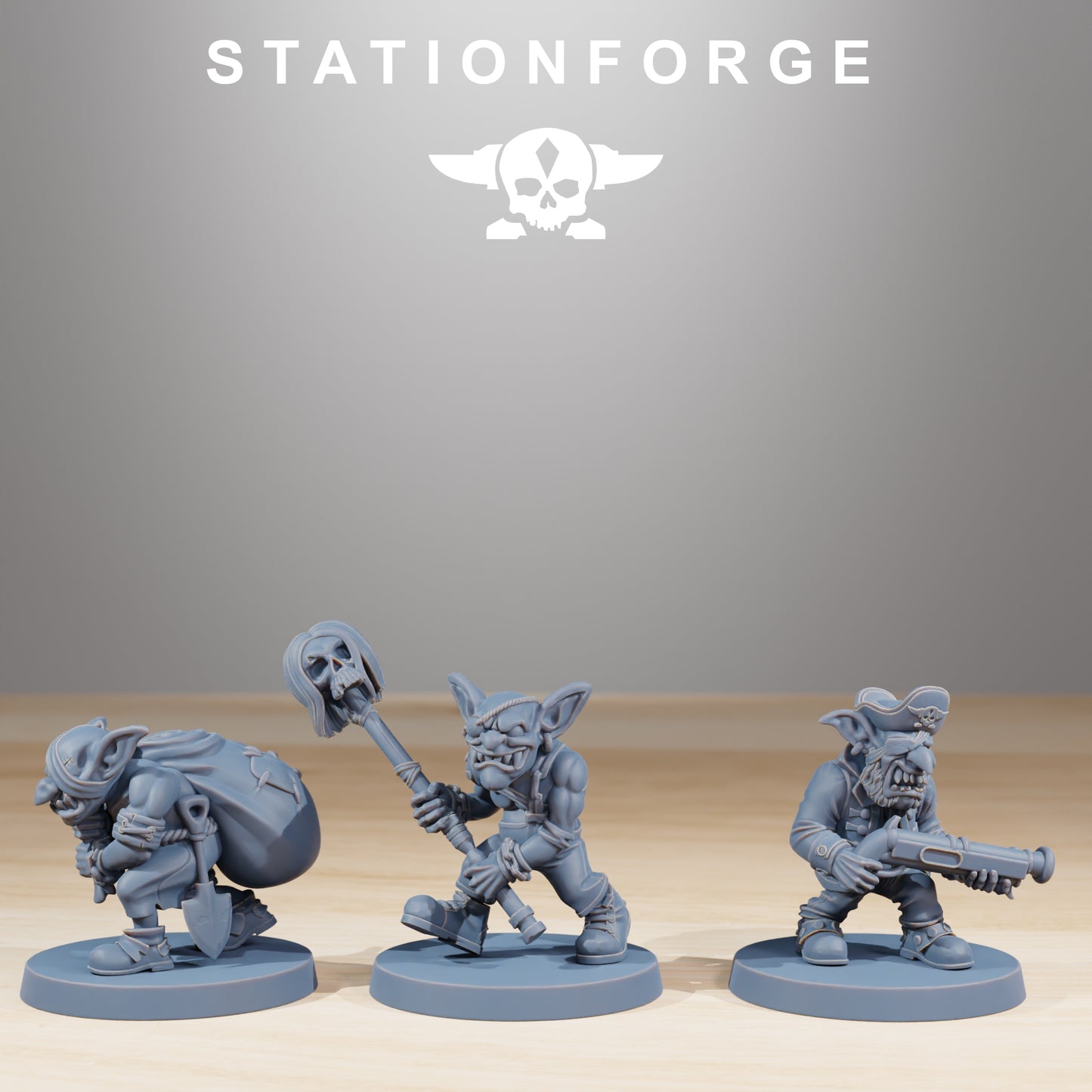 Produktová fotografie 28mm Tabletop miniatury Stationforge: Gobs Pirates
