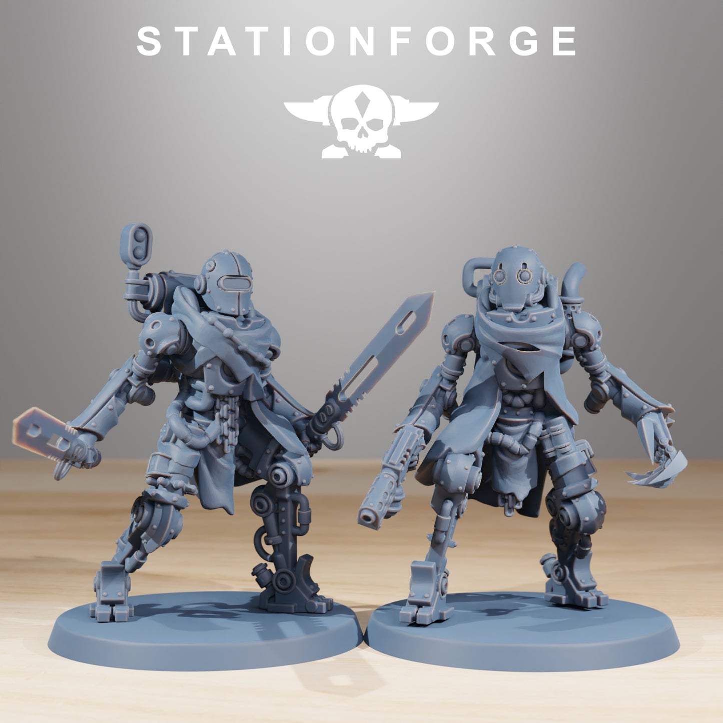 Produktová fotografie 28mm Tabletop Minis Stationforge: Junkbots