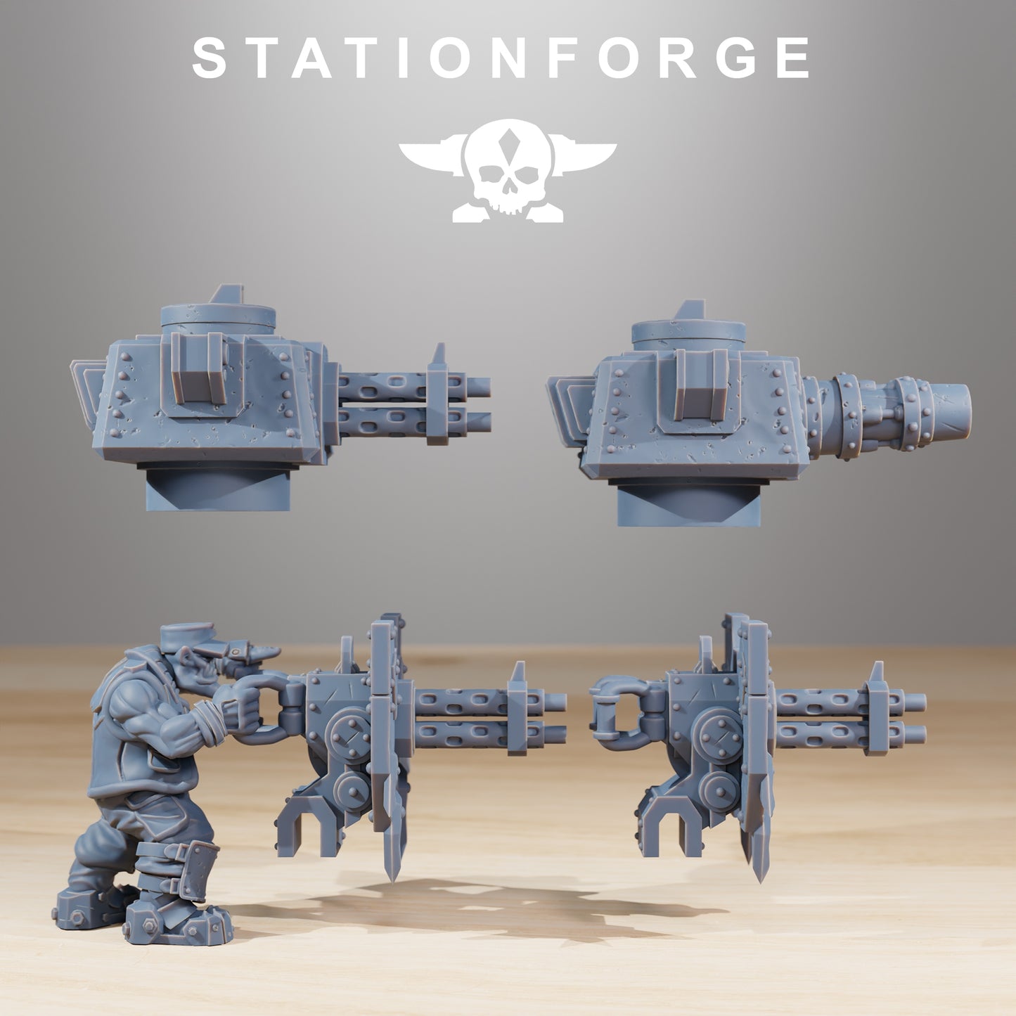 Foto do produto 28mm Tabletop Minis Stationforge: Run Rolla