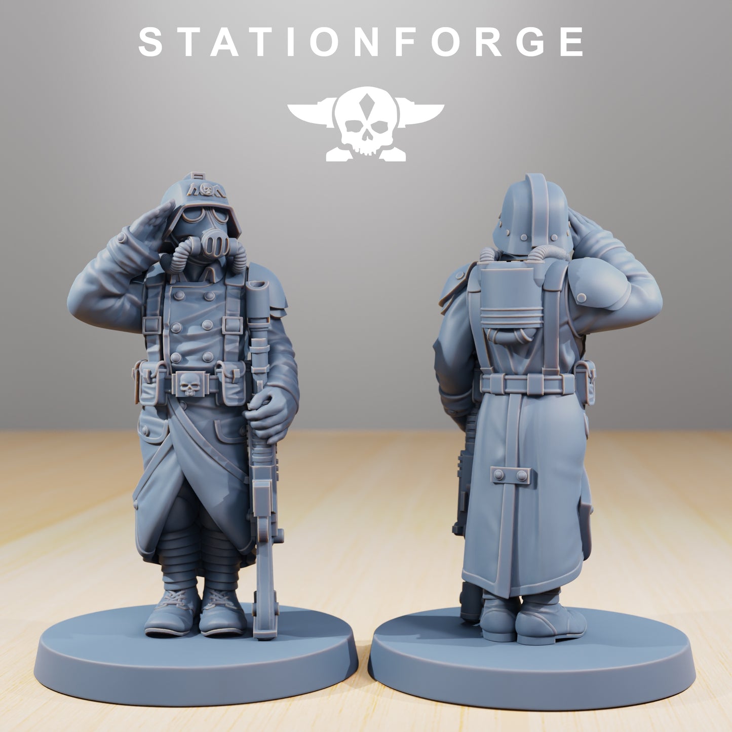 Foto do produto Minis de Tabletop 28mm Stationforge: Poses de Marcha
