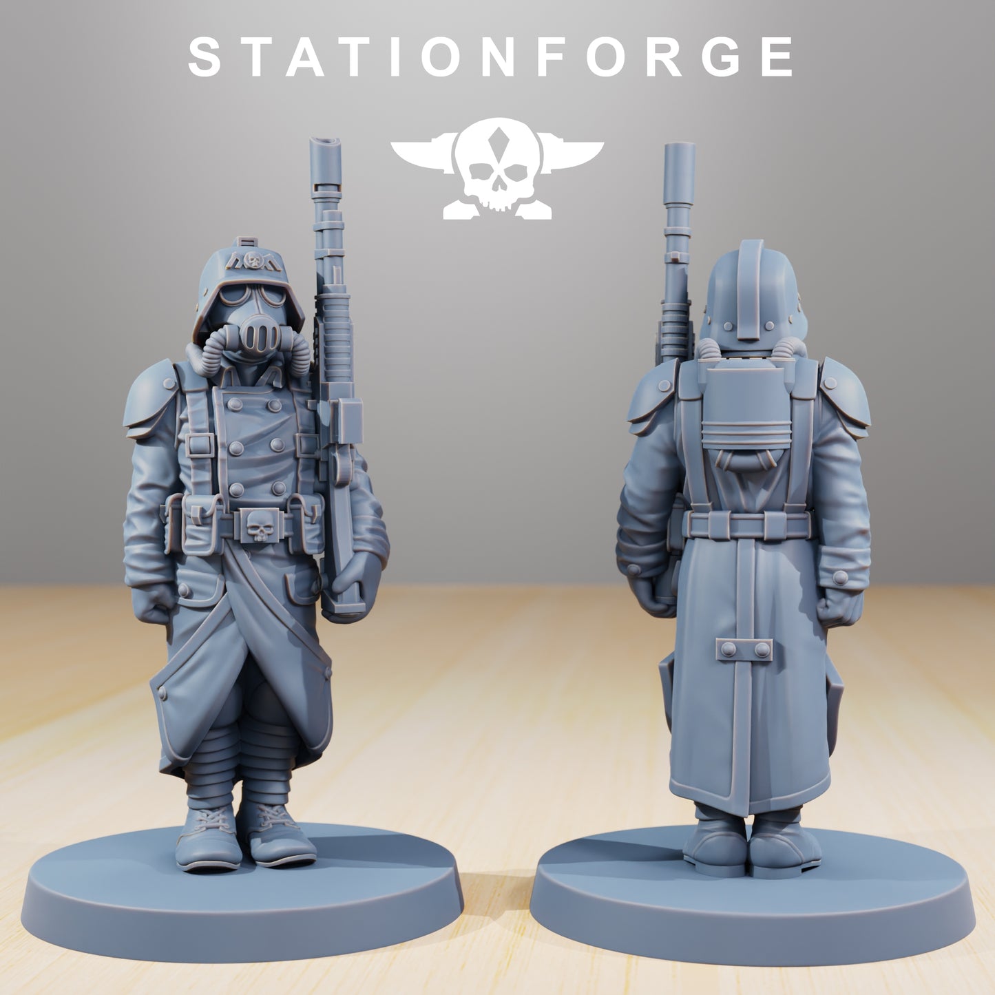 Foto do produto Minis de Tabletop 28mm Stationforge: Poses de Marcha