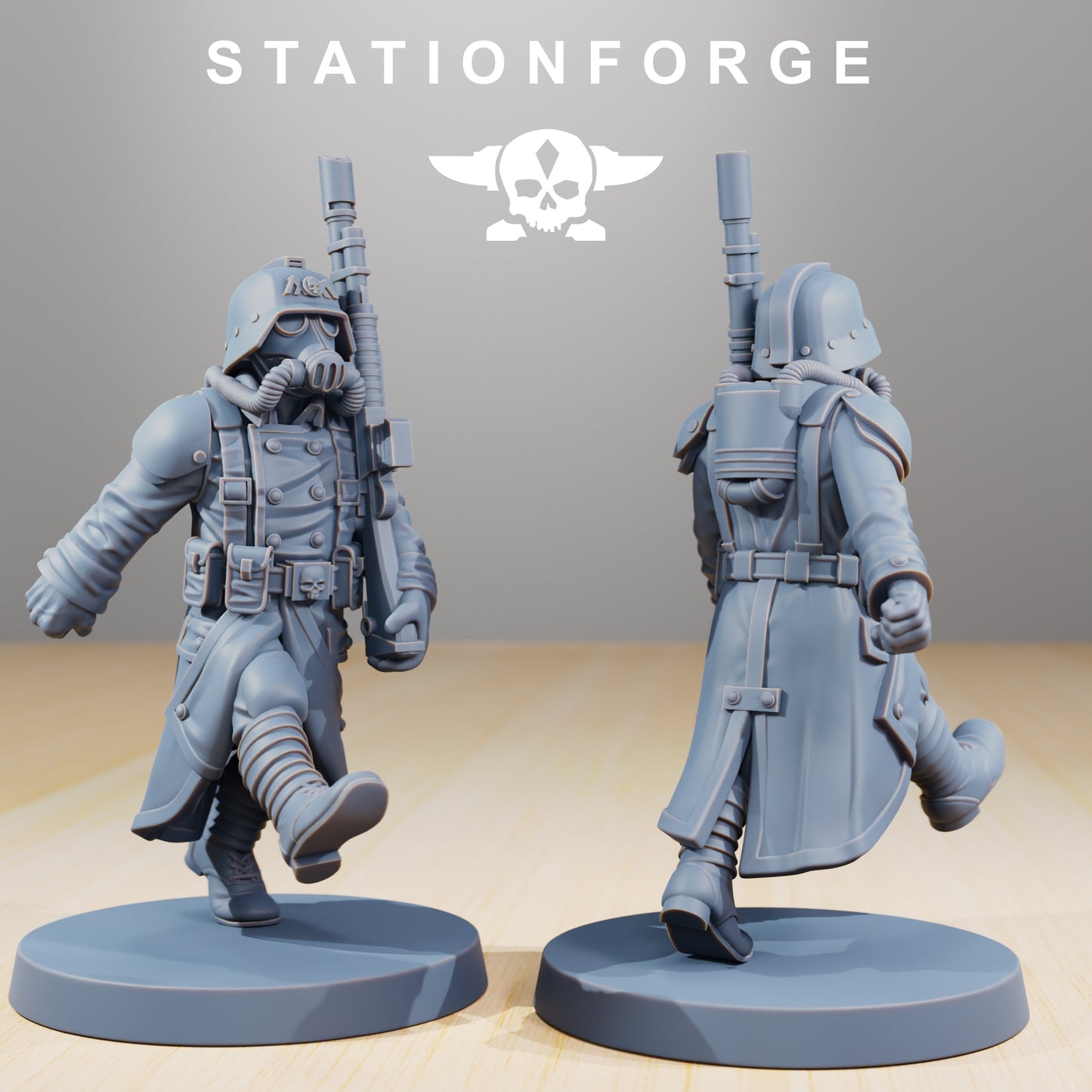Foto do produto Minis de Tabletop 28mm Stationforge: Poses de Marcha