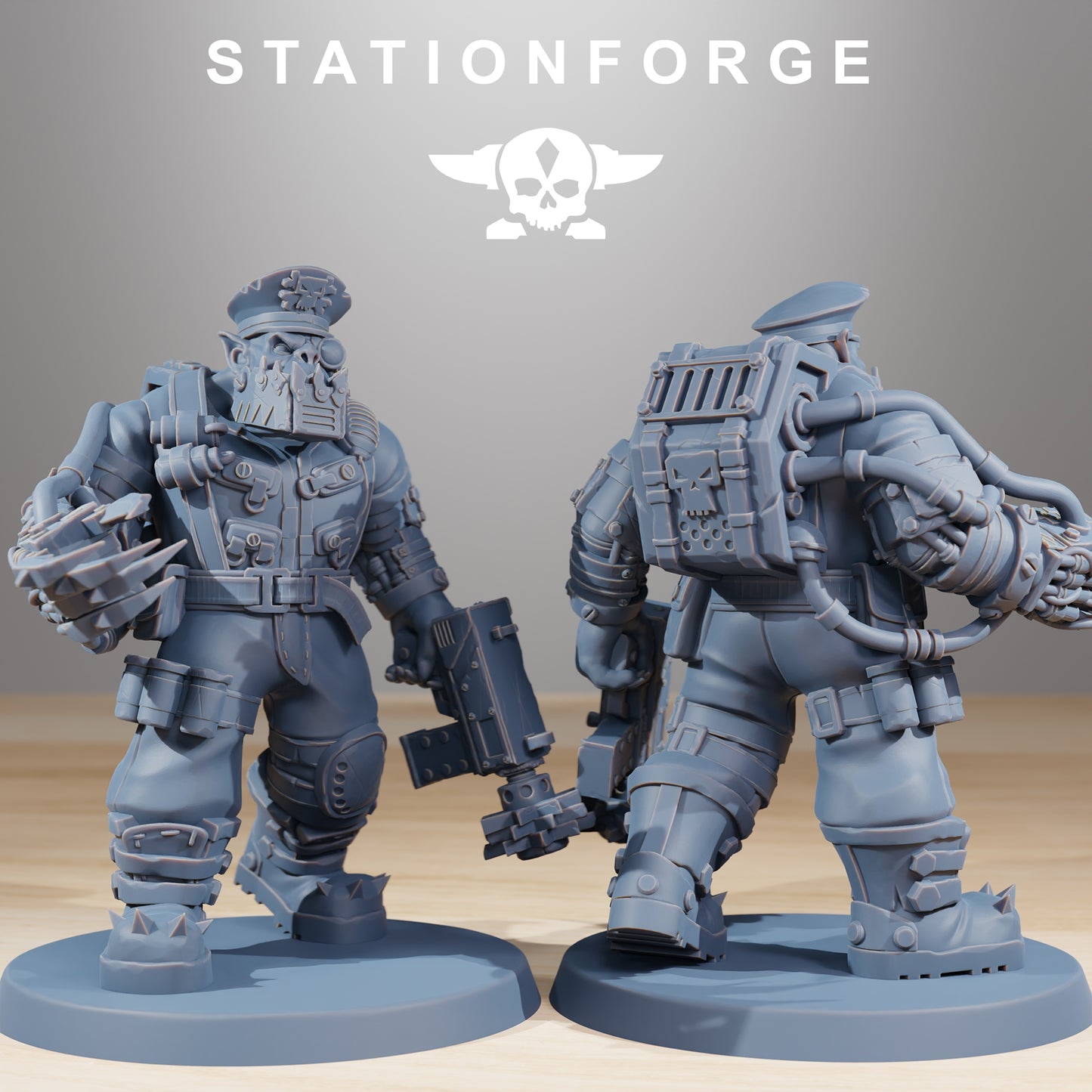Foto do produto 28mm Tabletop Minis Stationforge: Skillers