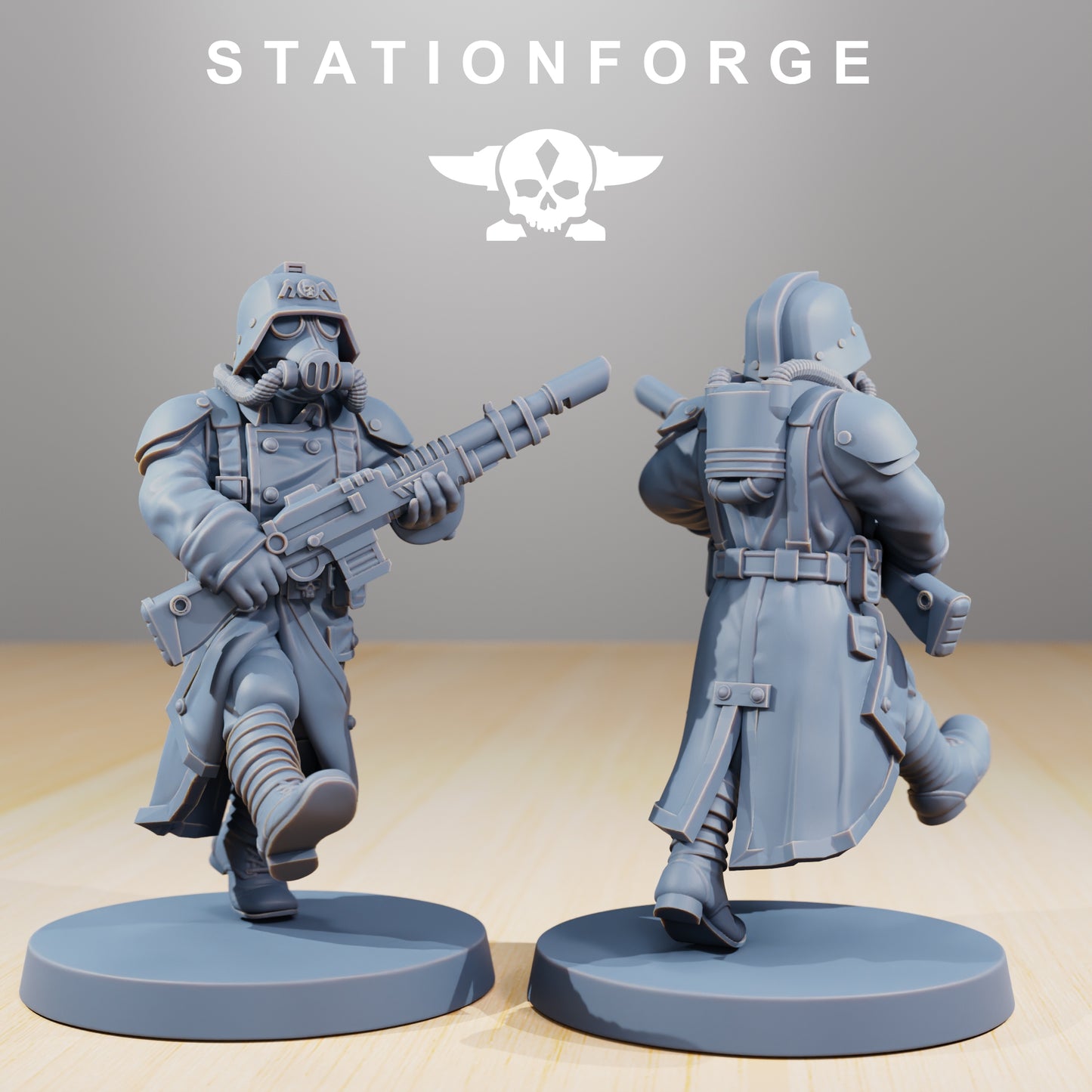 Foto do produto Minis de Tabletop 28mm Stationforge: Poses de Marcha