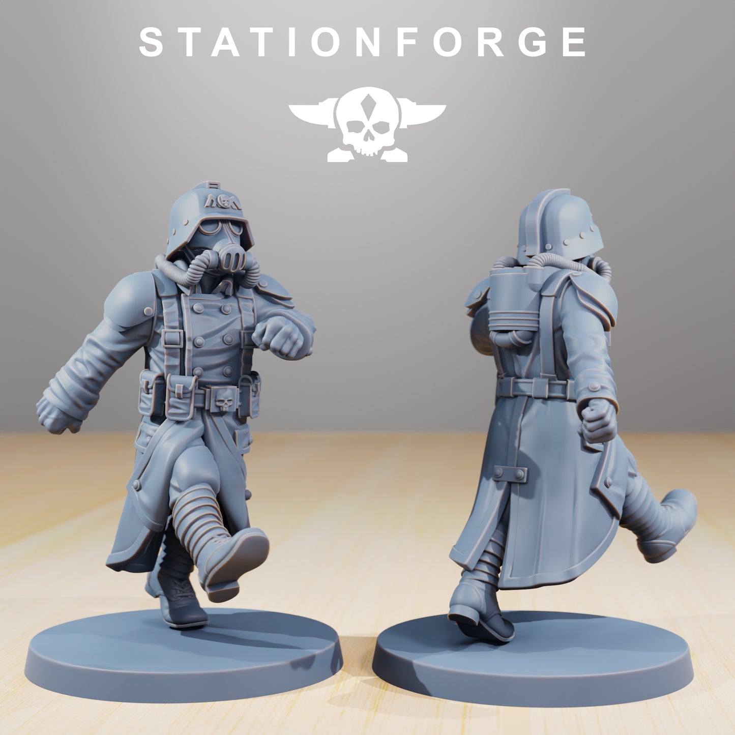 Foto do produto Minis de Tabletop 28mm Stationforge: Poses de Marcha