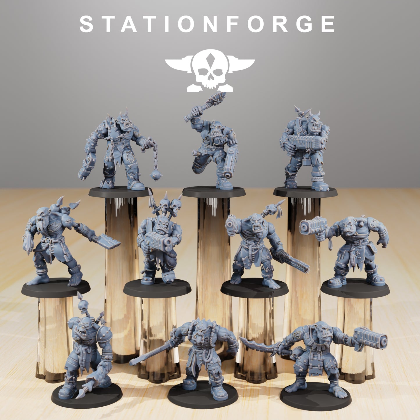Produktová fotografie 28mm Tabletop miniatury Stationforge: Plague Spreadaz