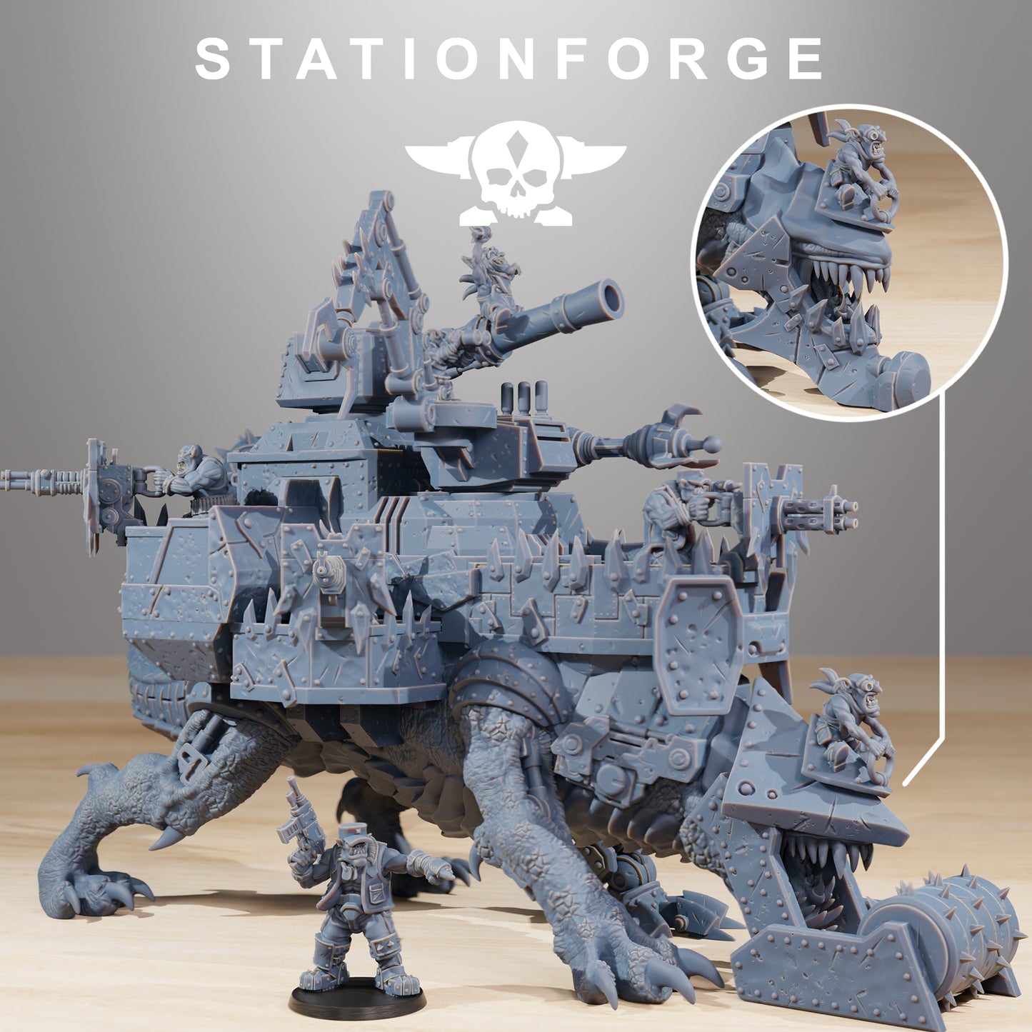 Foto do produto 28mm Tabletop Minis Stationforge: Run Rolla
