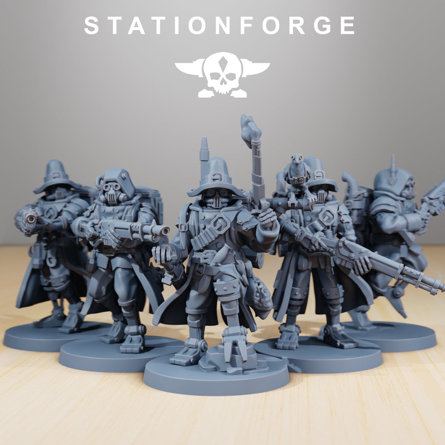 Foto do produto 28mm Tabletop Minis Stationforge: Caçador de Recompensas