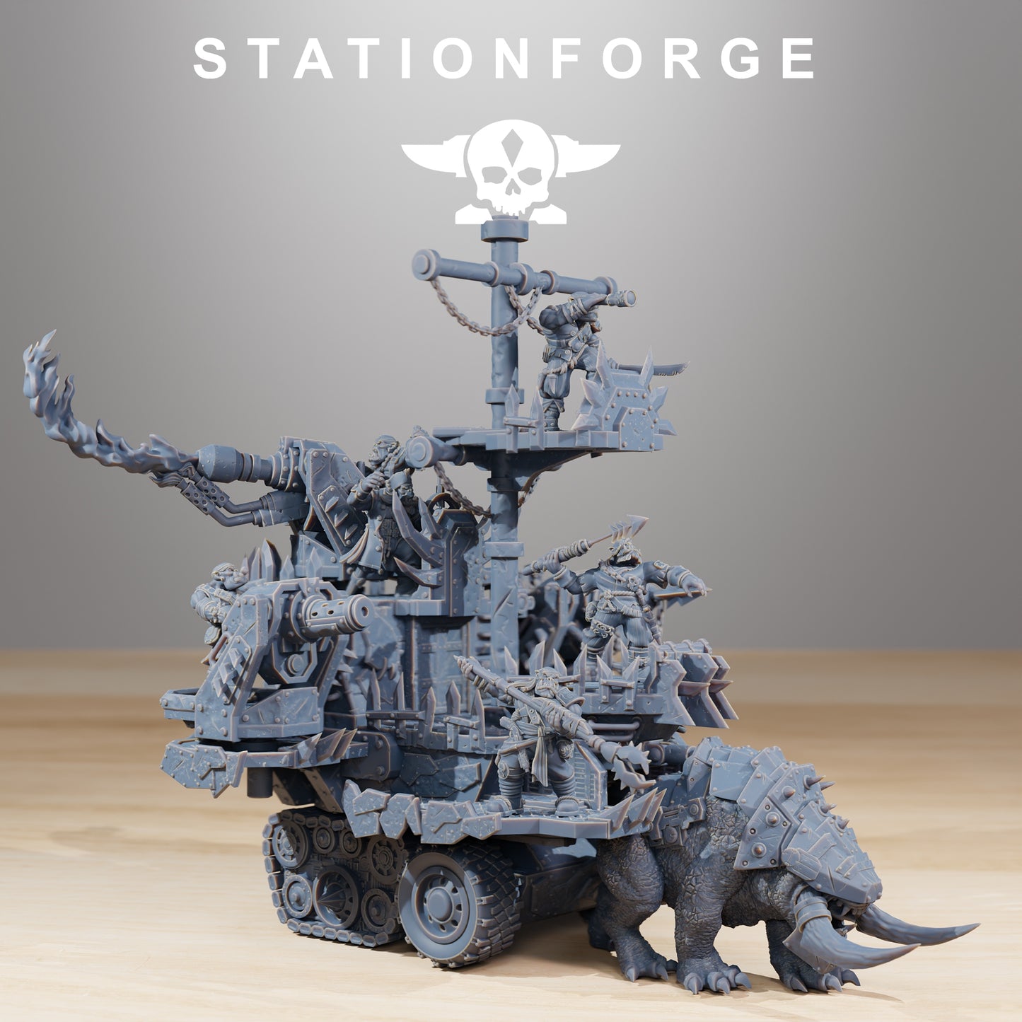 Produktová fotografie 28mm Tabletop miniatury Stationforge: Death Mounta