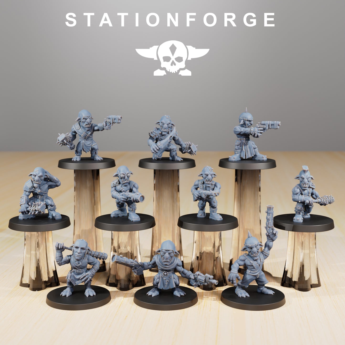 Foto do produto 28mm Tabletop Minis Heroforge: Goblins