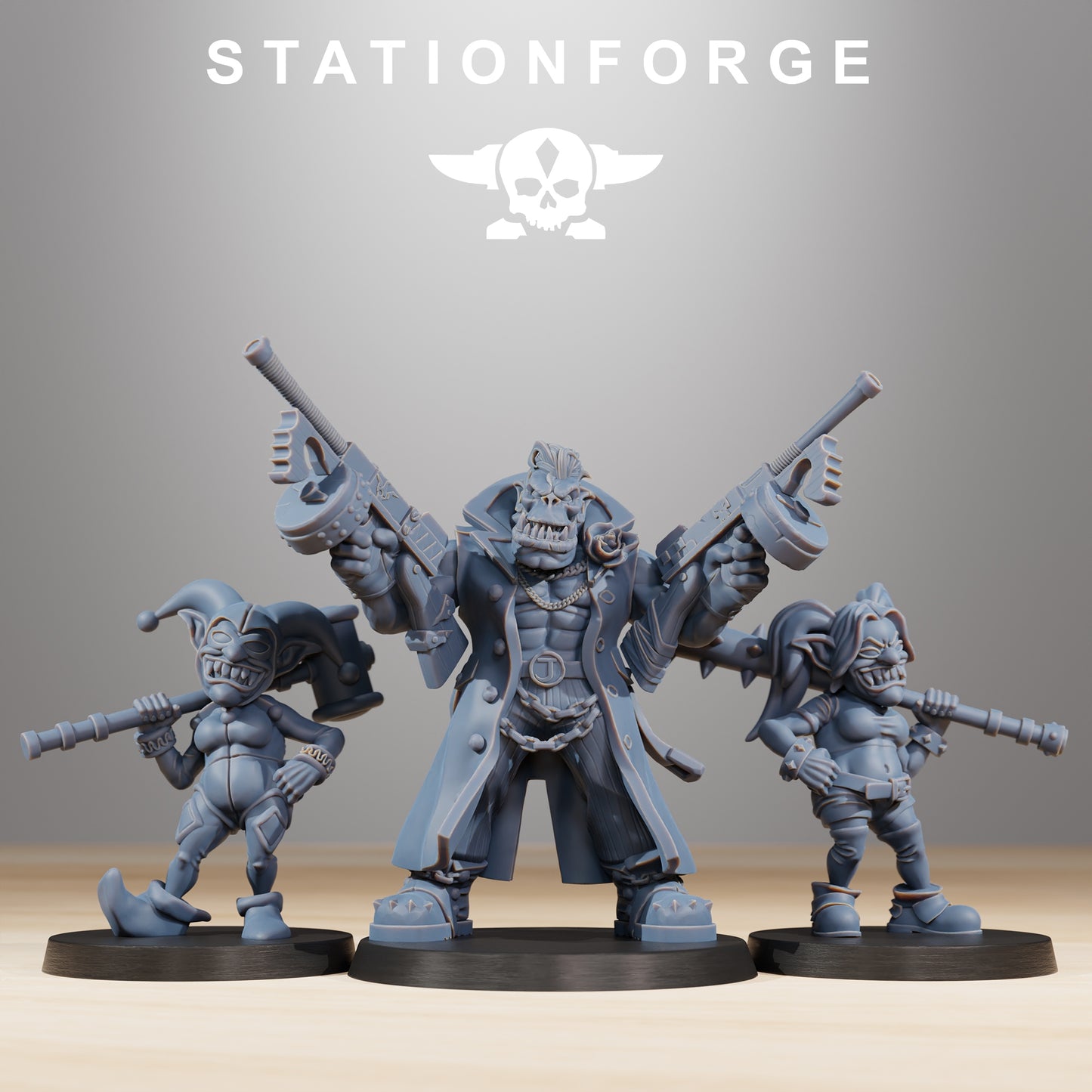 Produktová fotografie 28mm Tabletop miniatury Stationforge: Mobsta