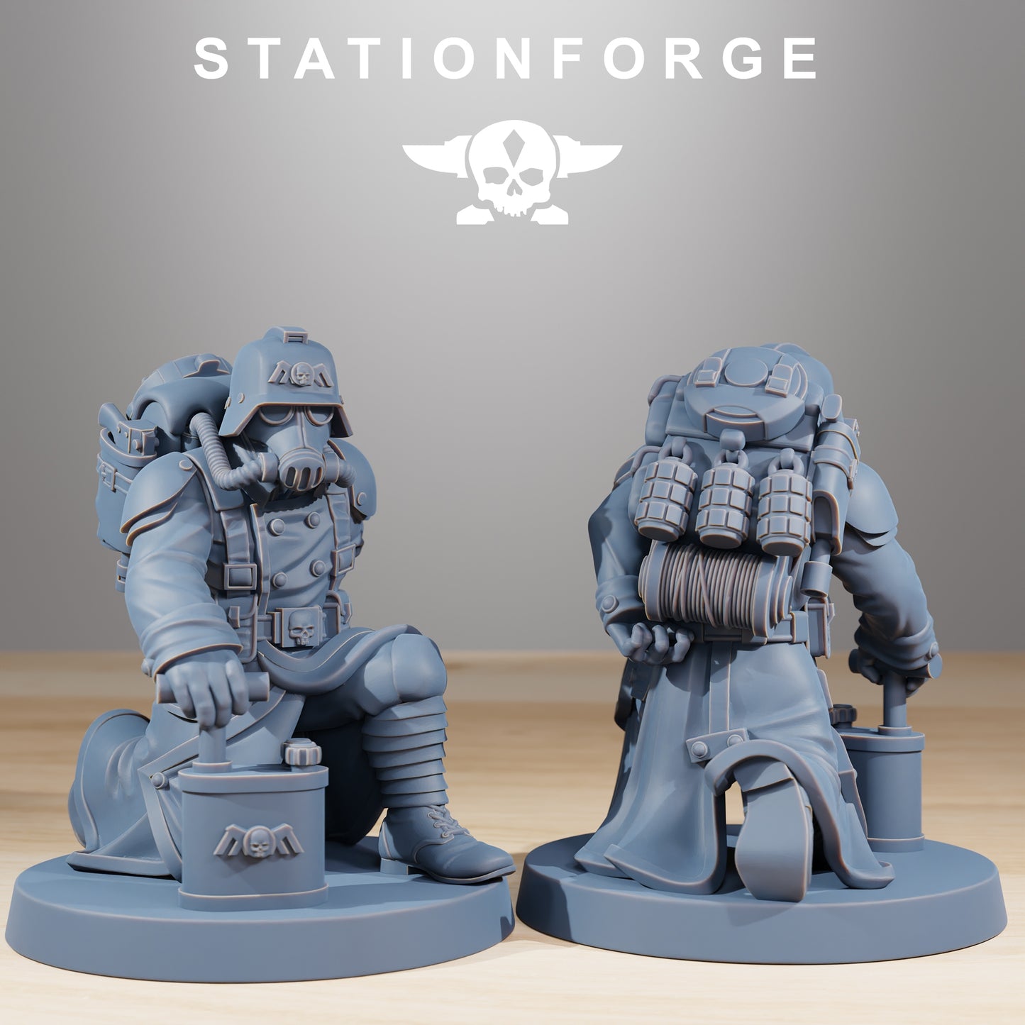 Produktová fotografie 28mm Tabletop miniatury Stationforge: Acolytes