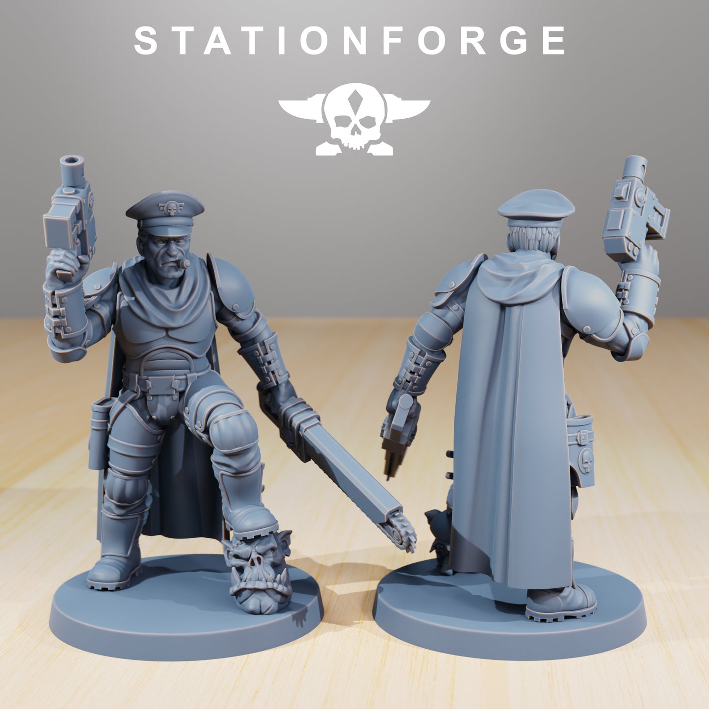 Produktová fotografie 28mm Tabletop miniatury Stationforge: Orkaz Hunteri