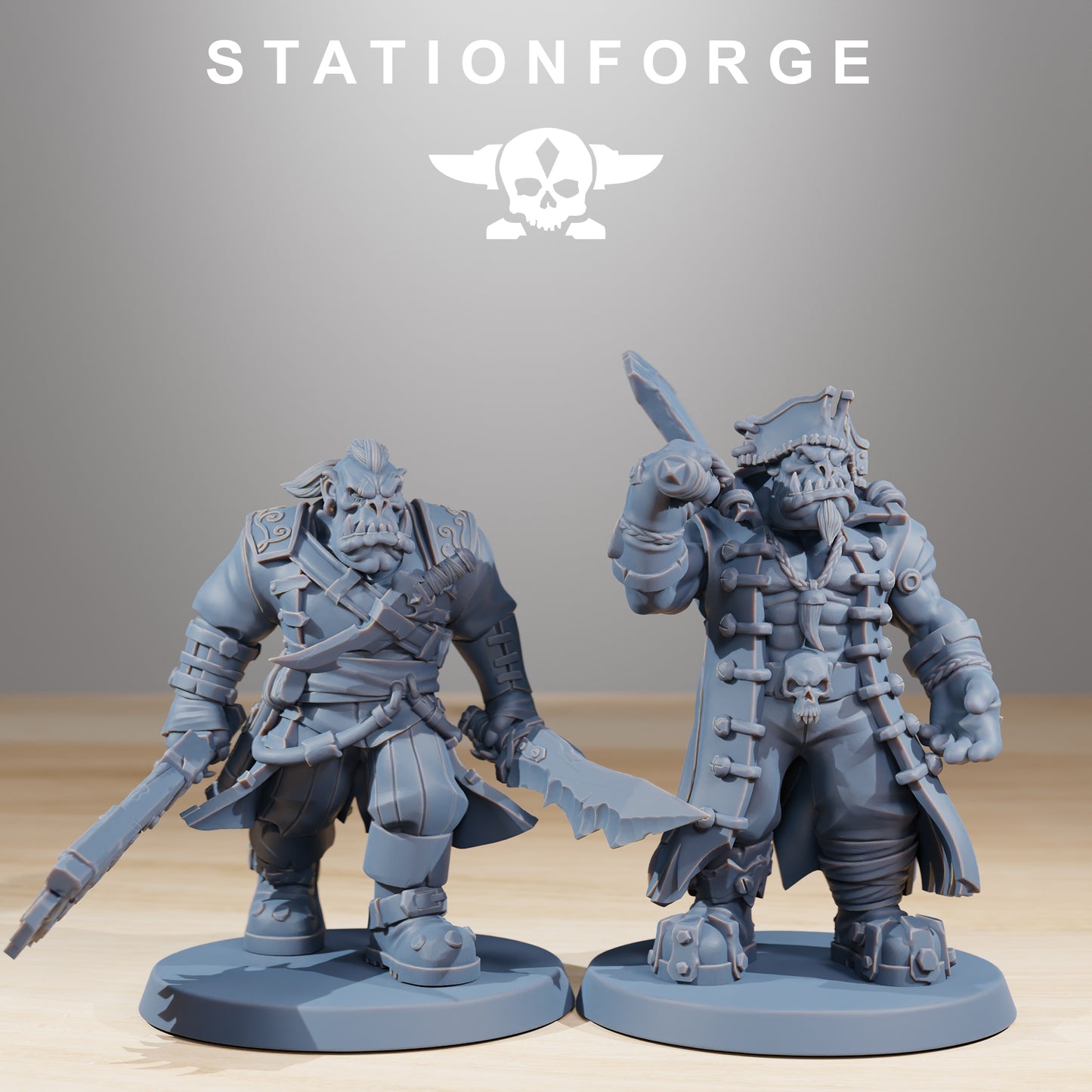 Foto do produto 28mm Tabletop Minis Heroforge: Piratas
