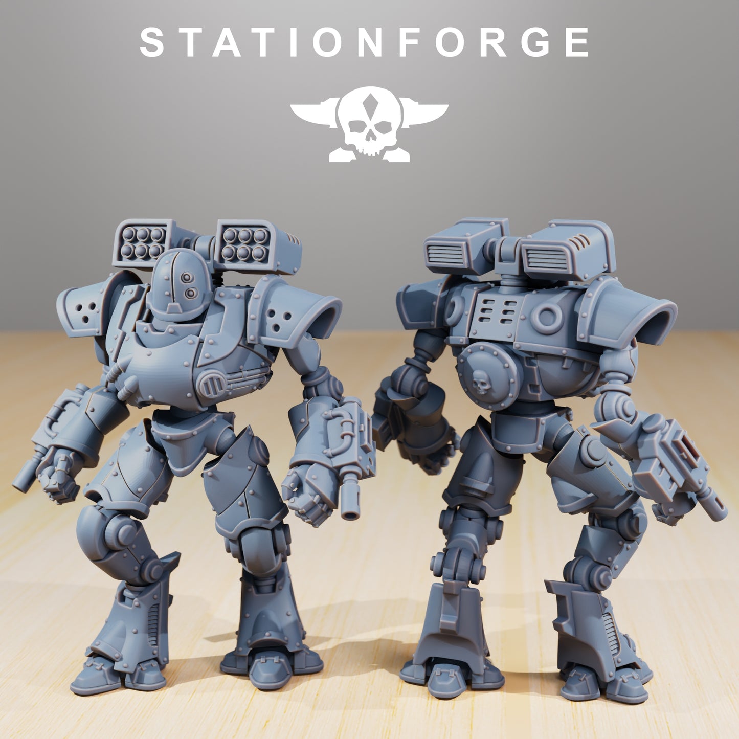 Foto do produto 28mm Tabletop Minis Stationforge: Exutars
