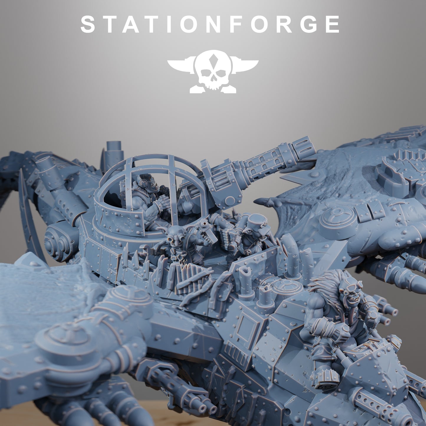 Produktová fotografie 28mm Tabletop miniatury Stationforge: Ork Bomba