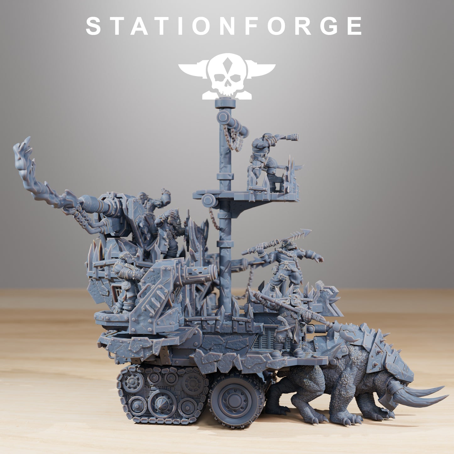 Produktová fotografie 28mm Tabletop miniatury Stationforge: Death Mounta