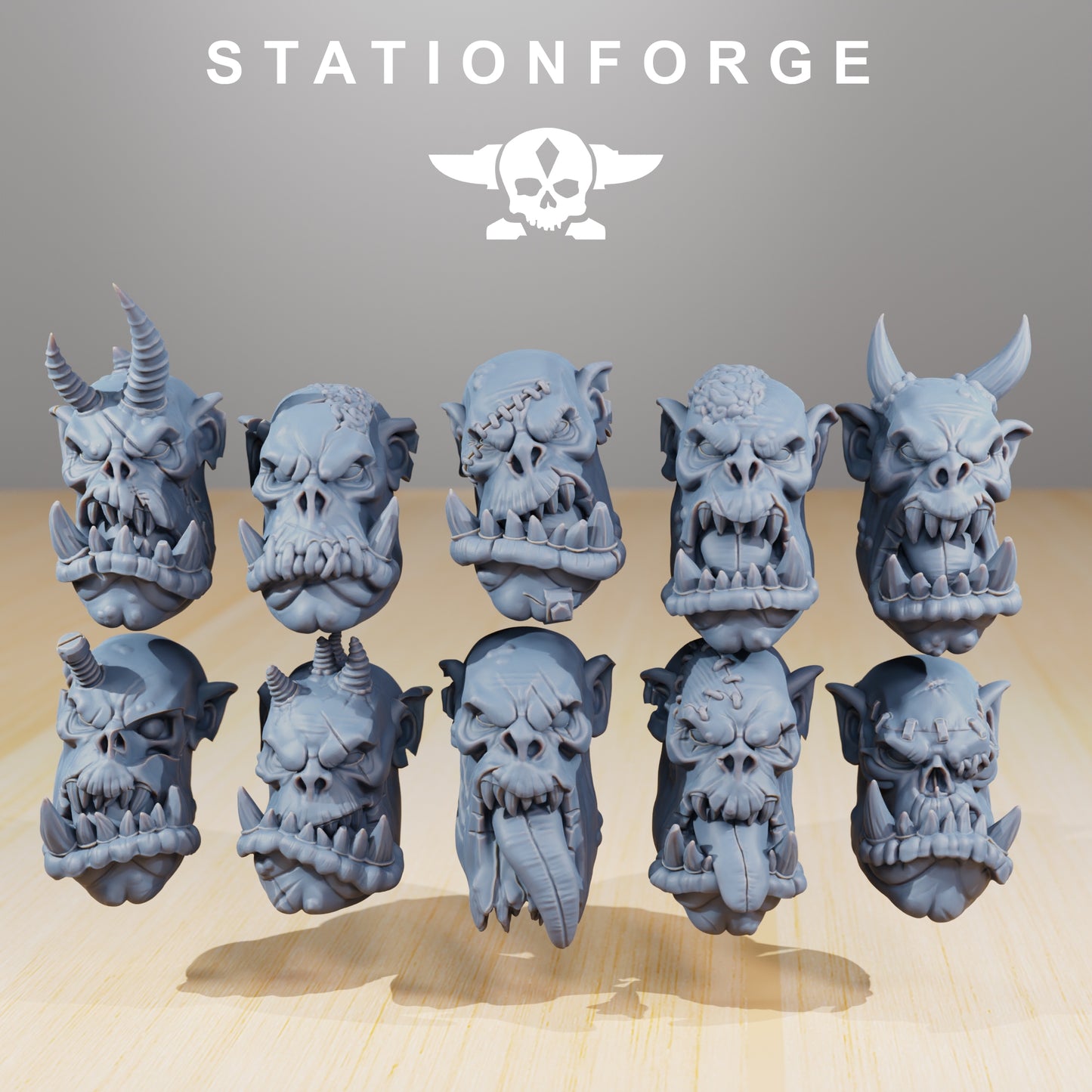 Foto do produto 28mm Tabletop Minis Stationforge: Strappaz