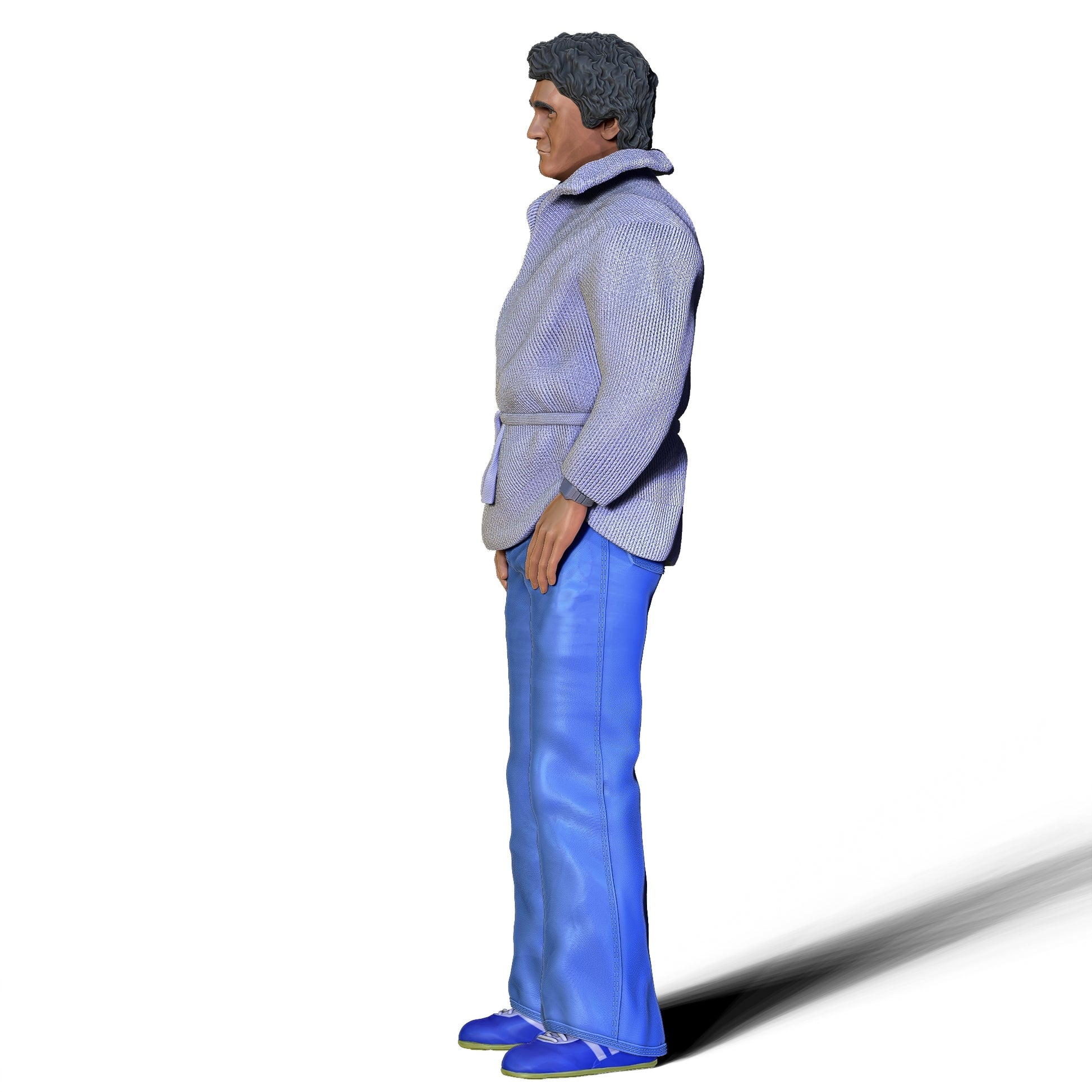 Produktfoto Diorama und Modellbau Miniatur Figur: Detektiv 2