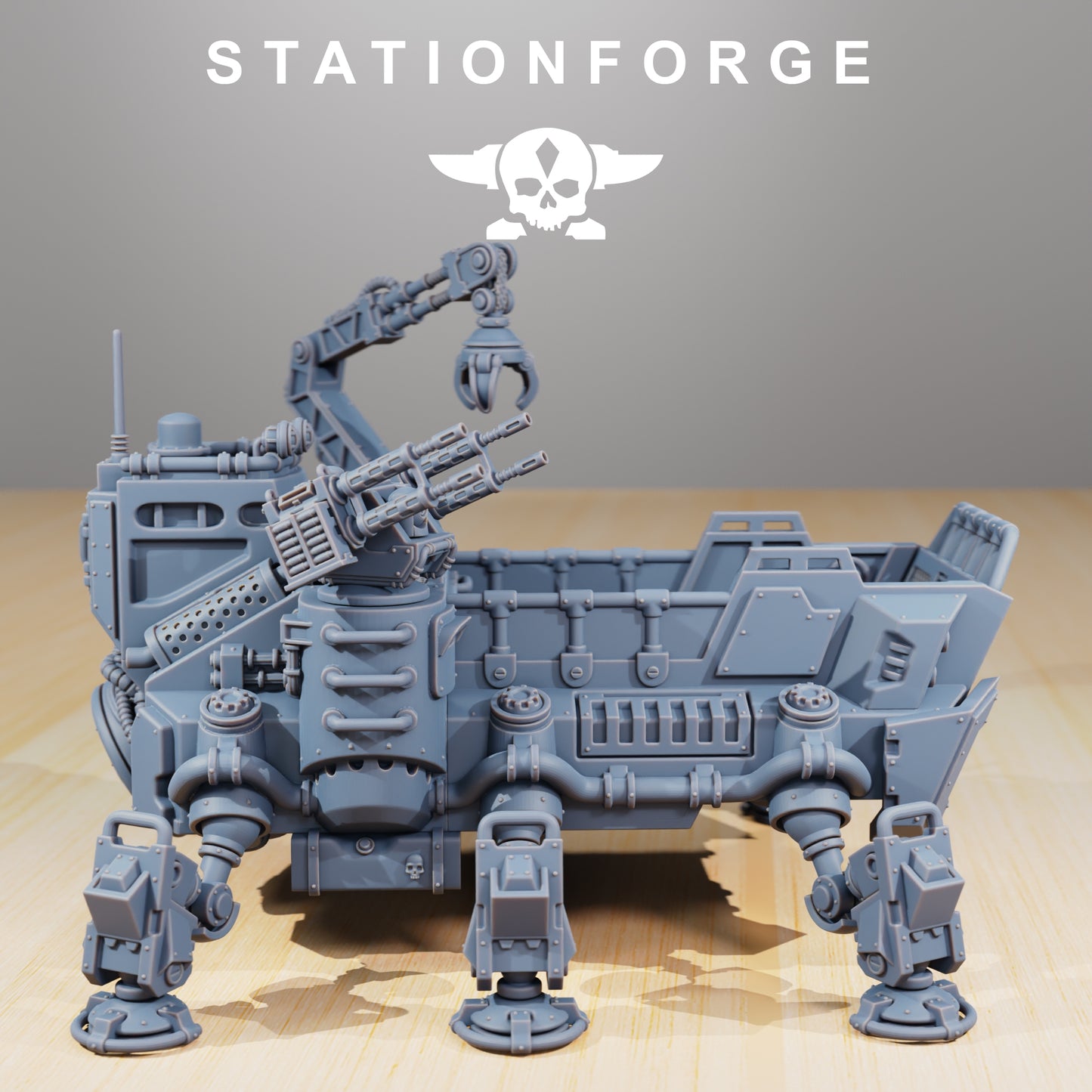 Foto do produto 28mm Tabletop Minis Stationforge: Tanque de Transporte