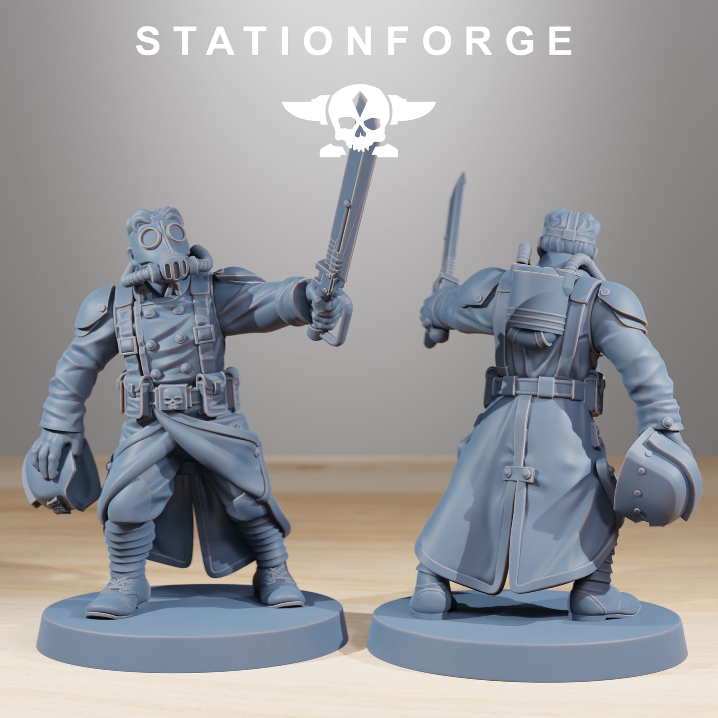 Produktová fotografie 28mm Tabletop miniatury Stationforge: Acolytes