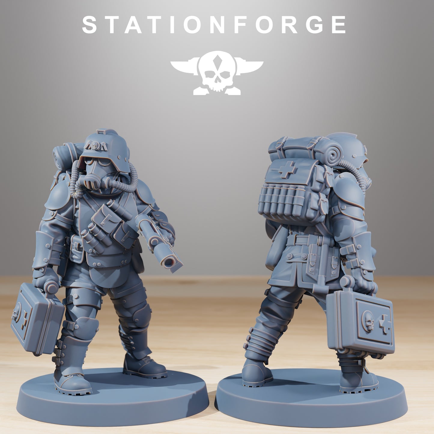 Foto do produto 28mm Tabletop Minis Stationforge: Ironclads