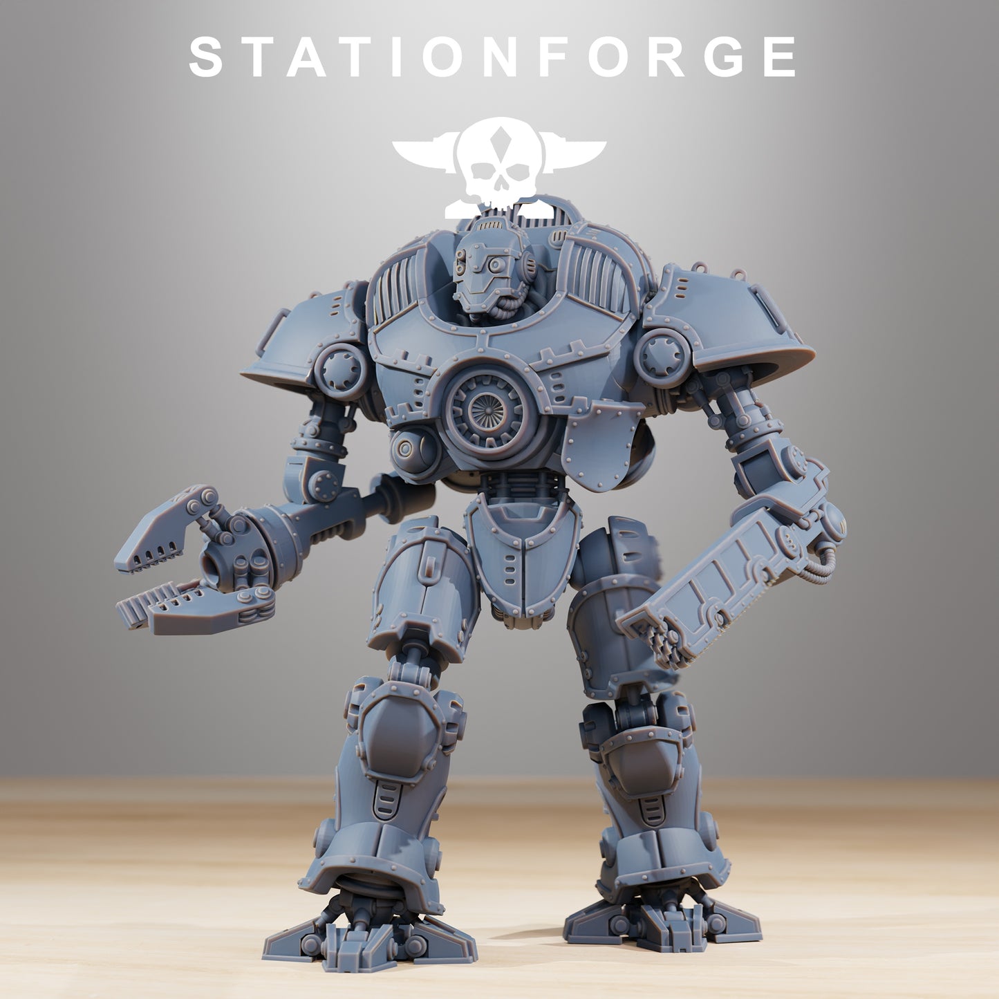 Foto do produto 28mm Tabletop Minis Stationforge: Defender MK2