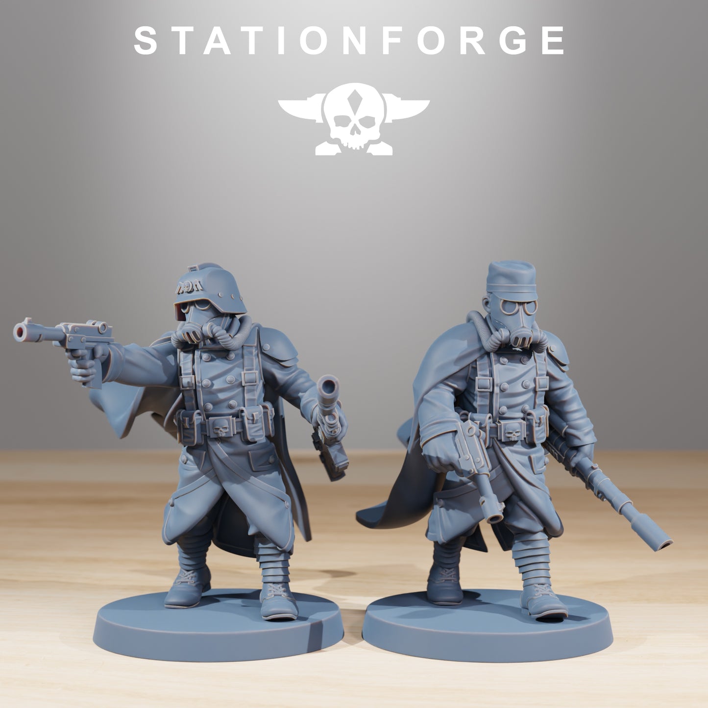 Produktová fotografie 28mm Tabletop Minis Stationforge: Ostřelovači