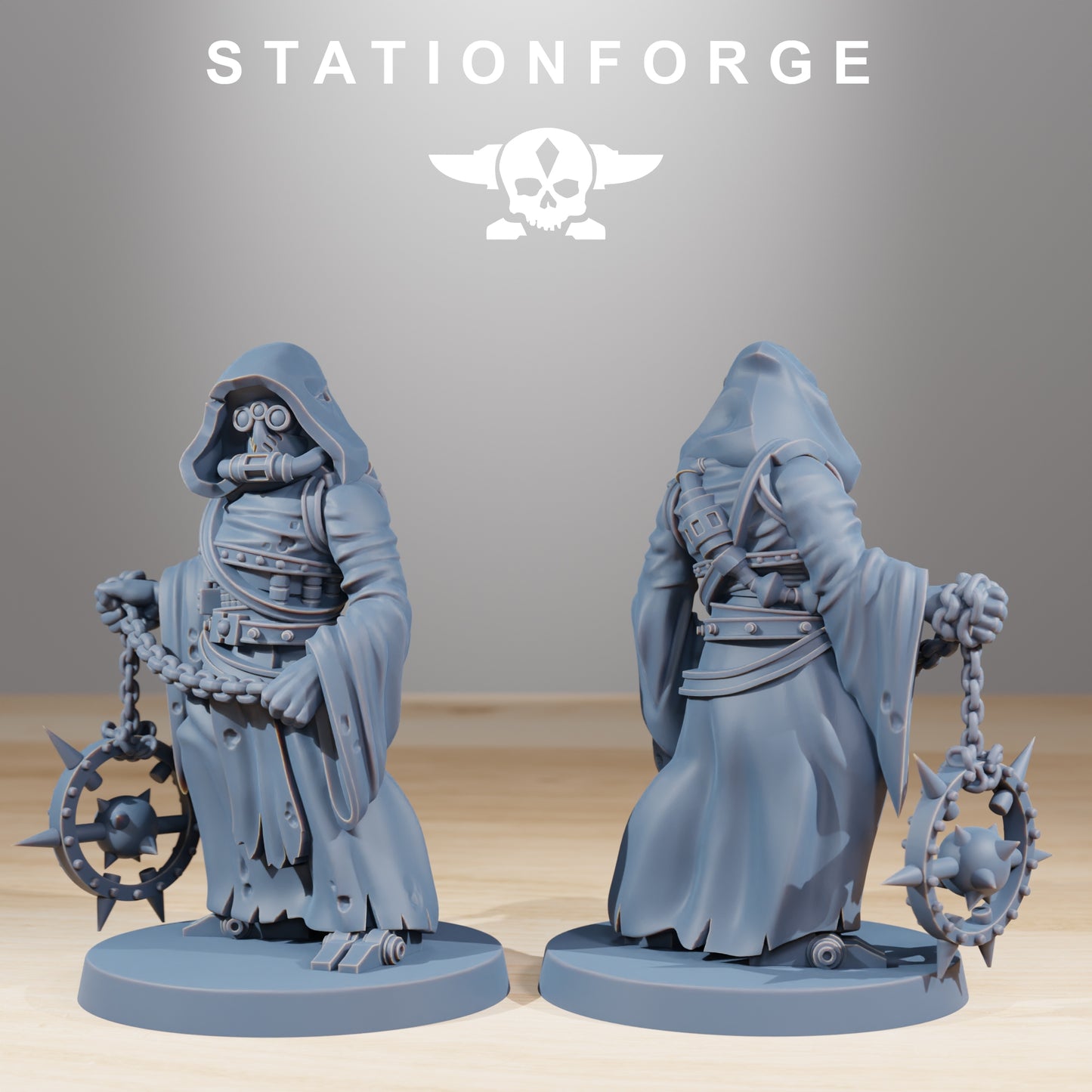 Produktová fotografie 28mm Tabletop minis Stationforge: Kultisté
