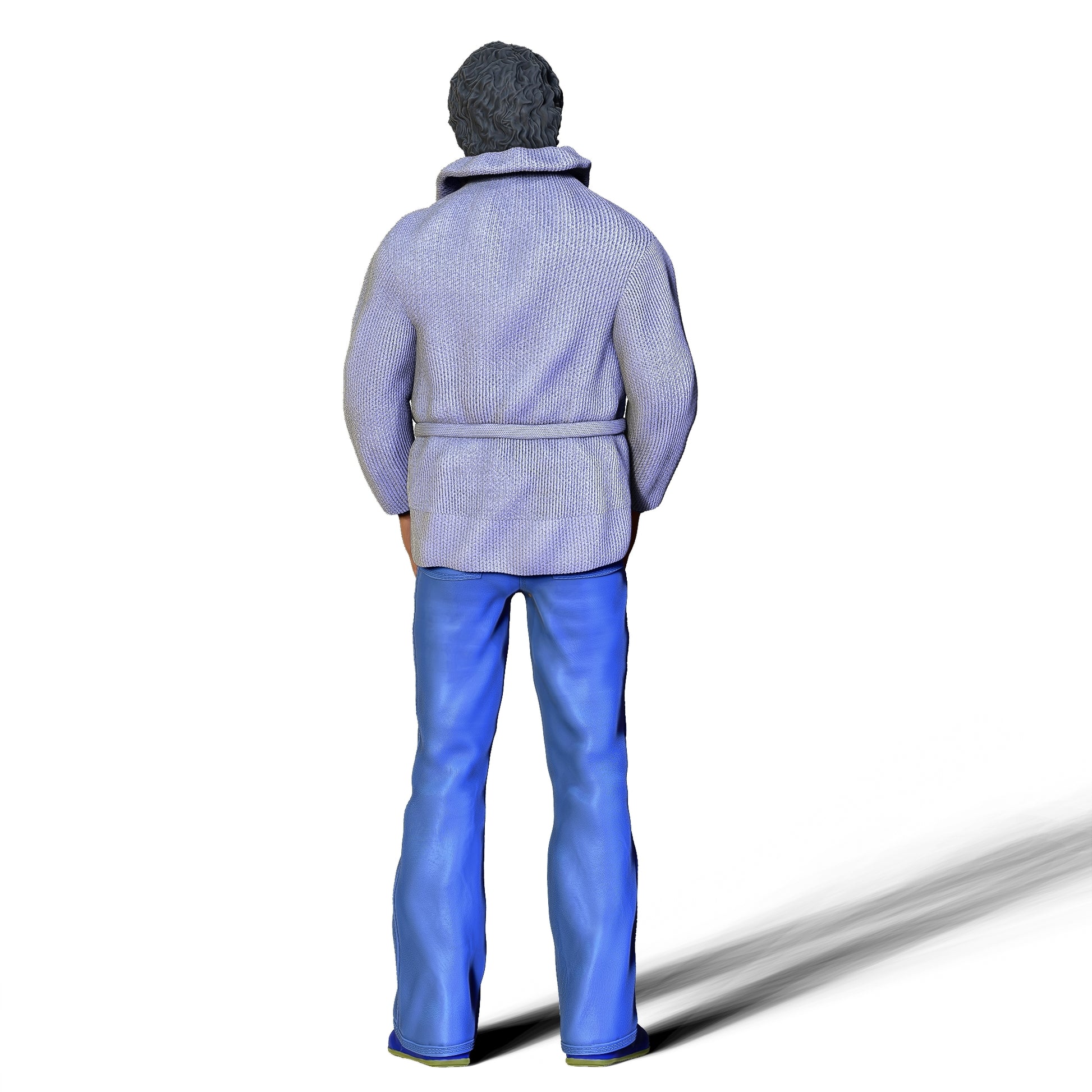 Produktfoto Diorama und Modellbau Miniatur Figur: Detektiv 2