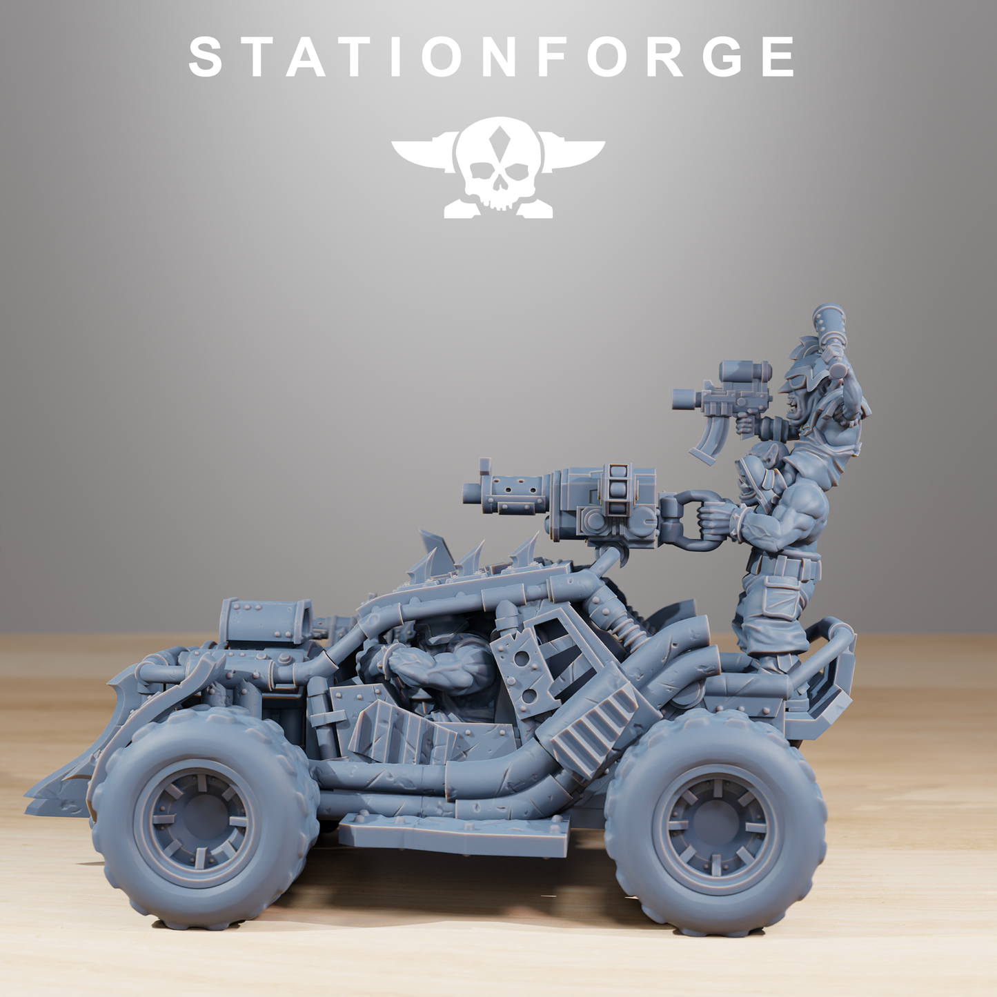 Produktová fotografie 28mm Tabletop Minis Stationforge: Speedsters