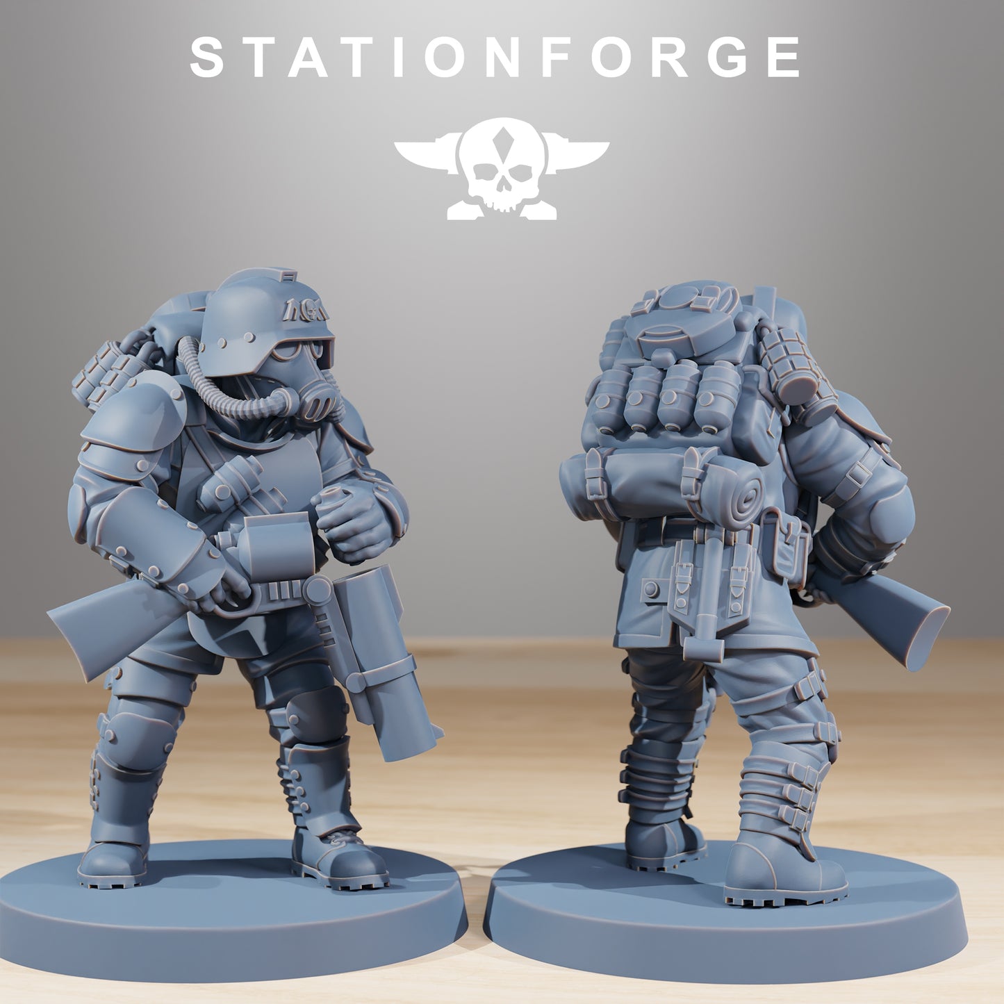 Foto do produto 28mm Tabletop Minis Stationforge: Ironclads