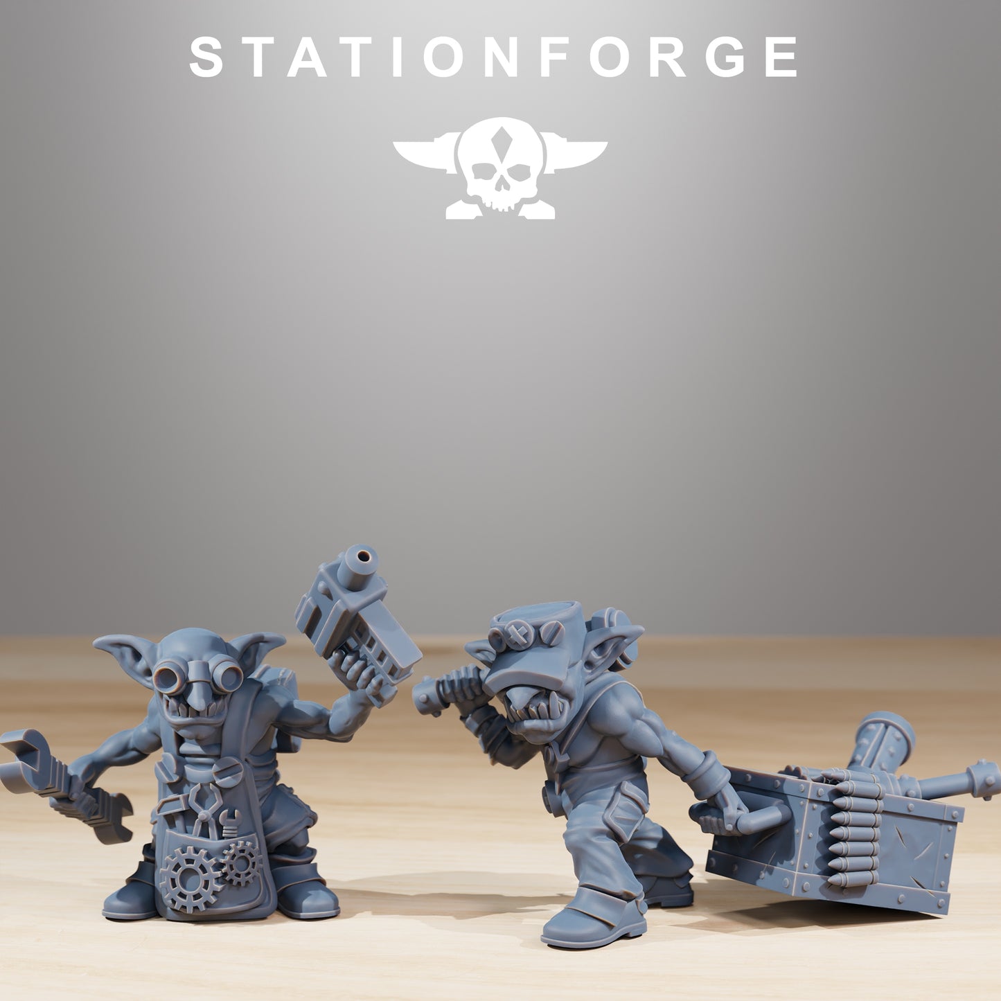 Produktová fotografie 28mm Tabletop miniatury Stationforge: Ork Bomba