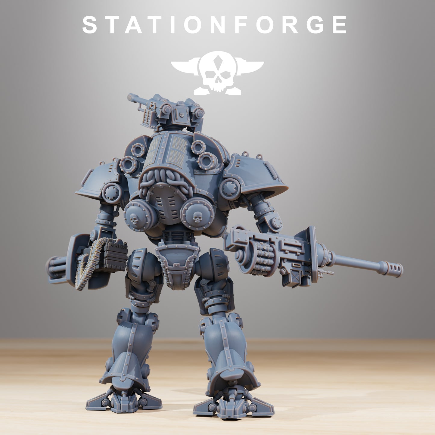 Foto do produto 28mm Tabletop Minis Stationforge: Defender MK2