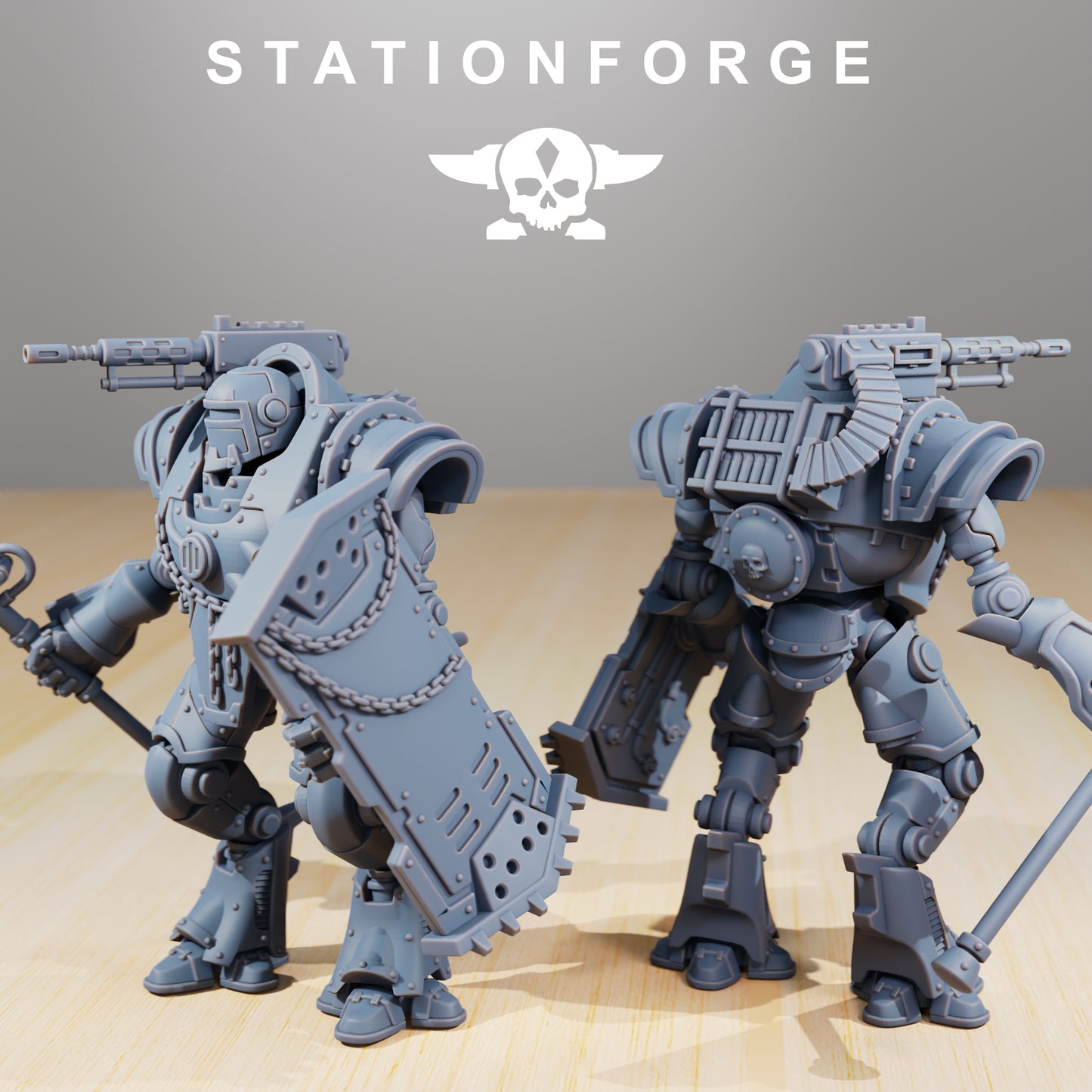 Foto do produto 28mm Tabletop Minis Stationforge: Exutars