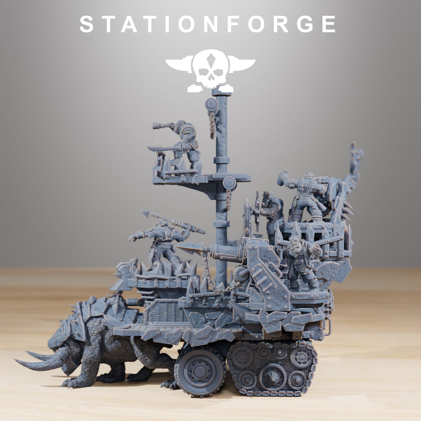 Produktová fotografie 28mm Tabletop miniatury Stationforge: Death Mounta