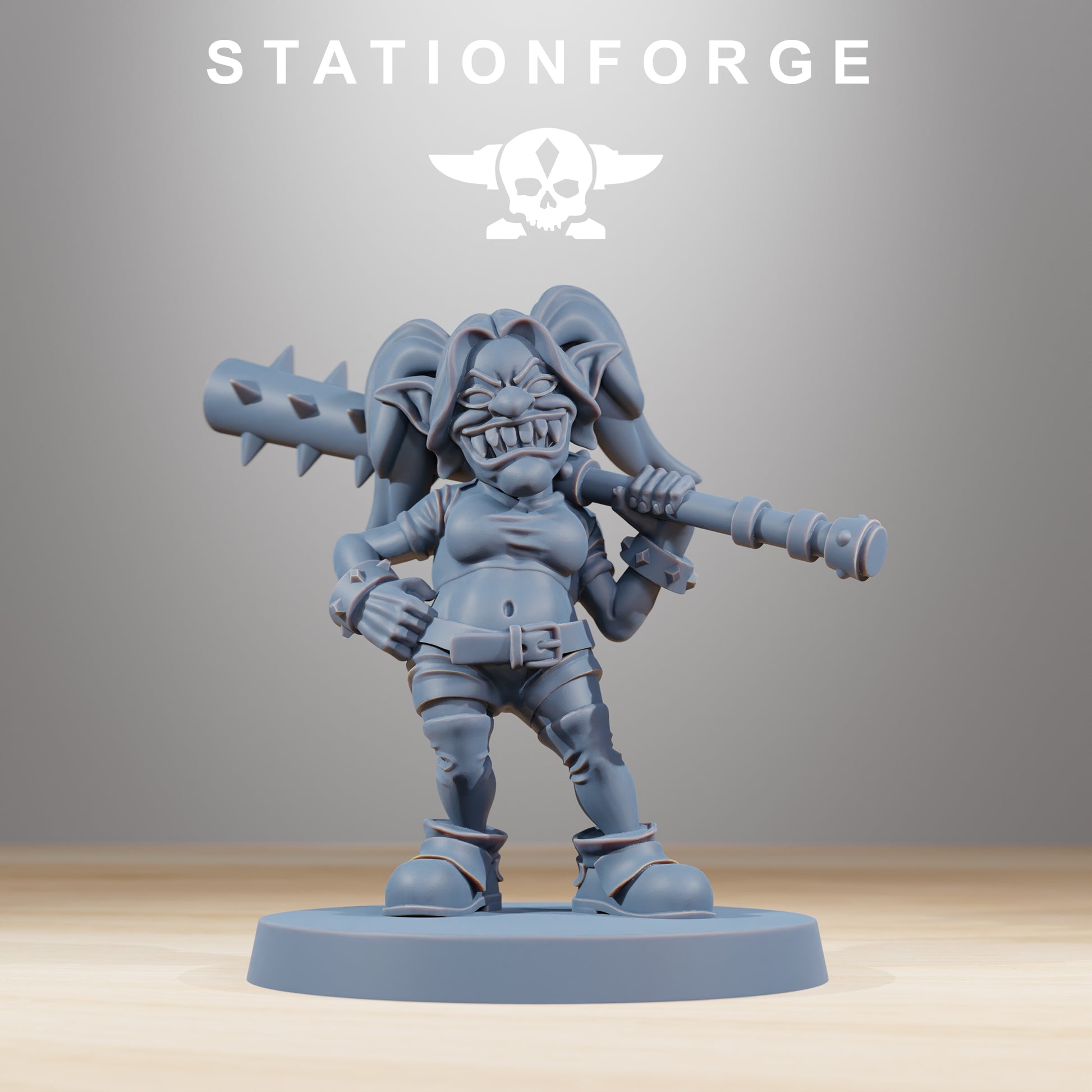 Zdjęcie produktu 28mm Tabletop Minis Stationforge: Mobsta