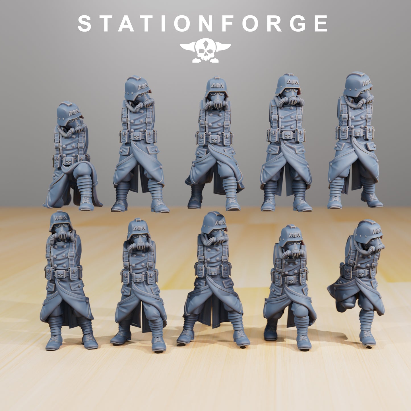 Produktová fotografie 28mm Tabletop Minis Stationforge: Infantry Builder