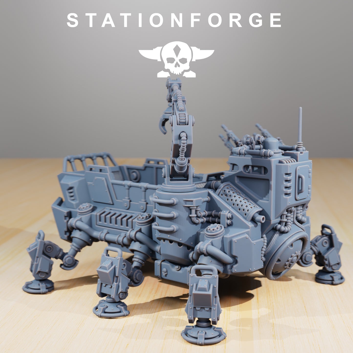 Foto do produto 28mm Tabletop Minis Stationforge: Tanque de Transporte