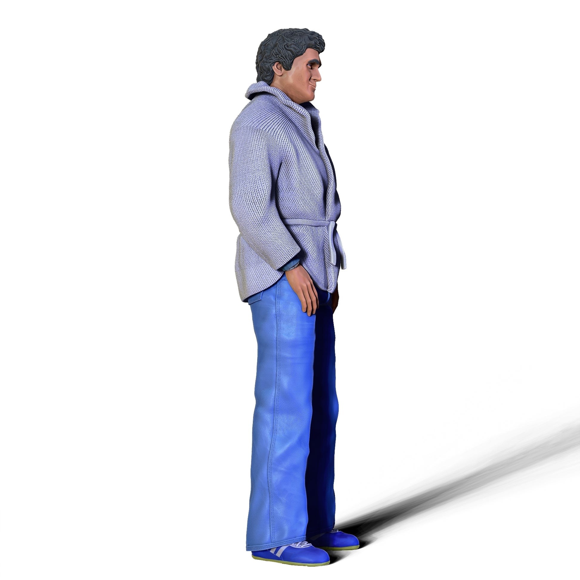 Produktfoto Diorama und Modellbau Miniatur Figur: Detektiv 2