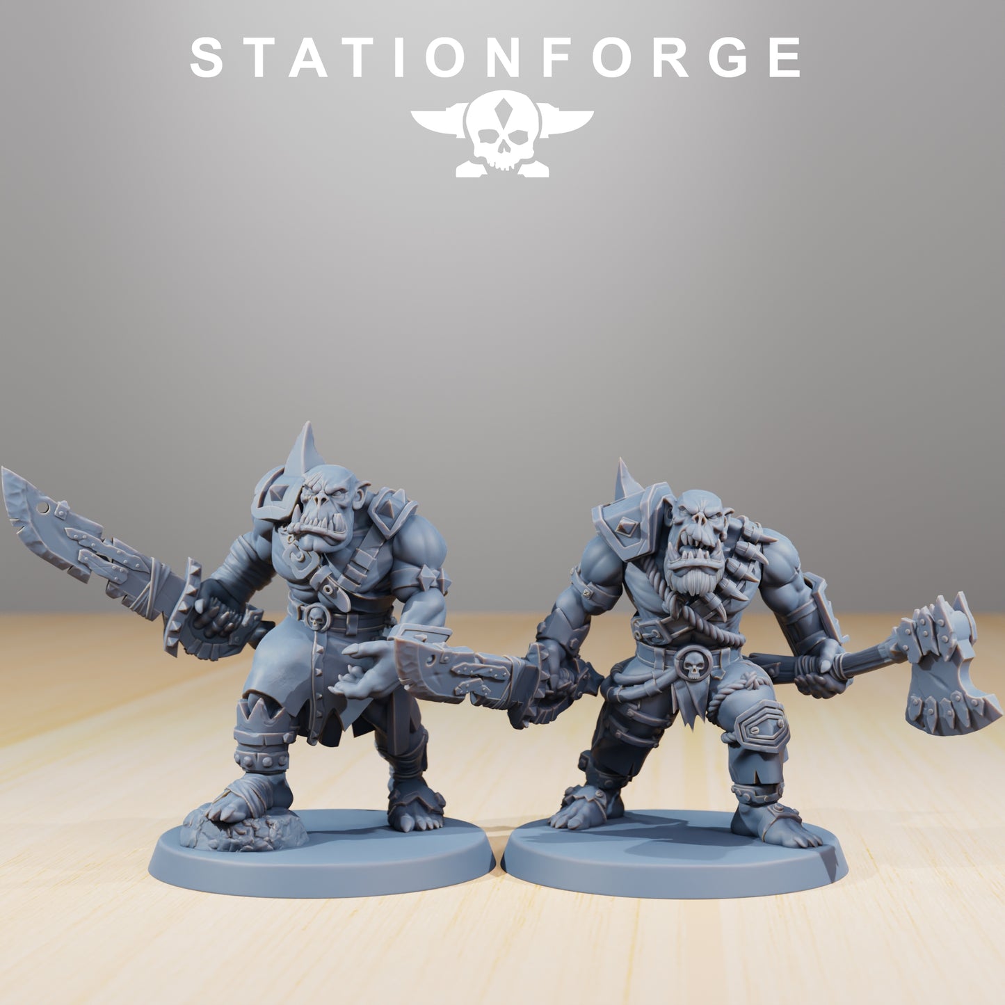 Foto do produto 28mm Tabletop Minis Stationforge: Strappaz