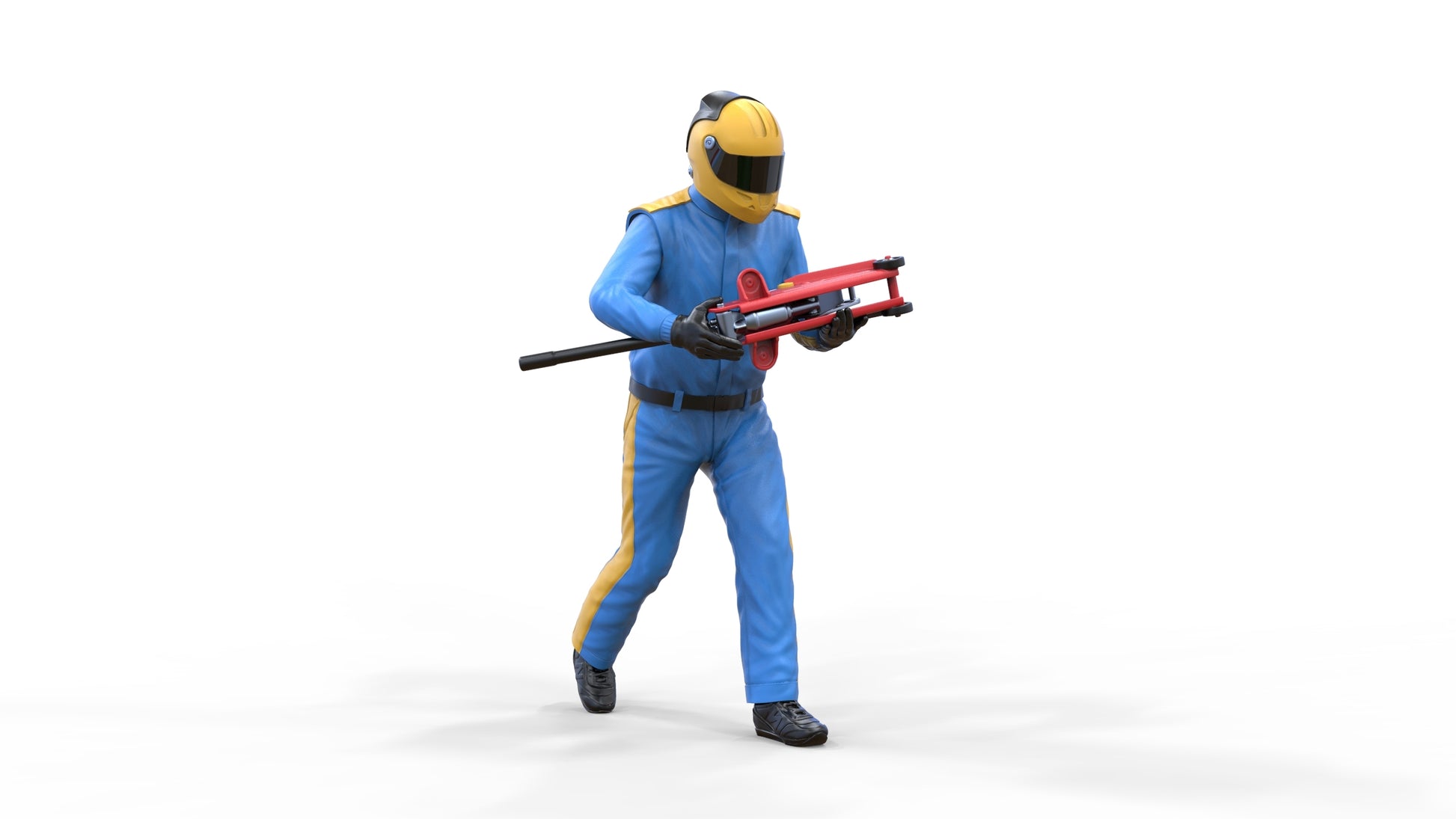 Produktfoto Diorama und Modellbau Miniatur Figur: Pit-Crew Set, 6 Figuren