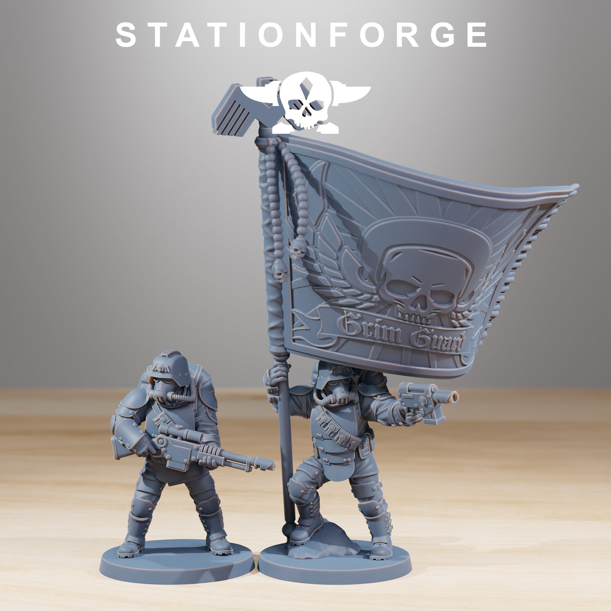 Produktová fotografie 28mm Tabletop miniatur Stationforge: Ironclads