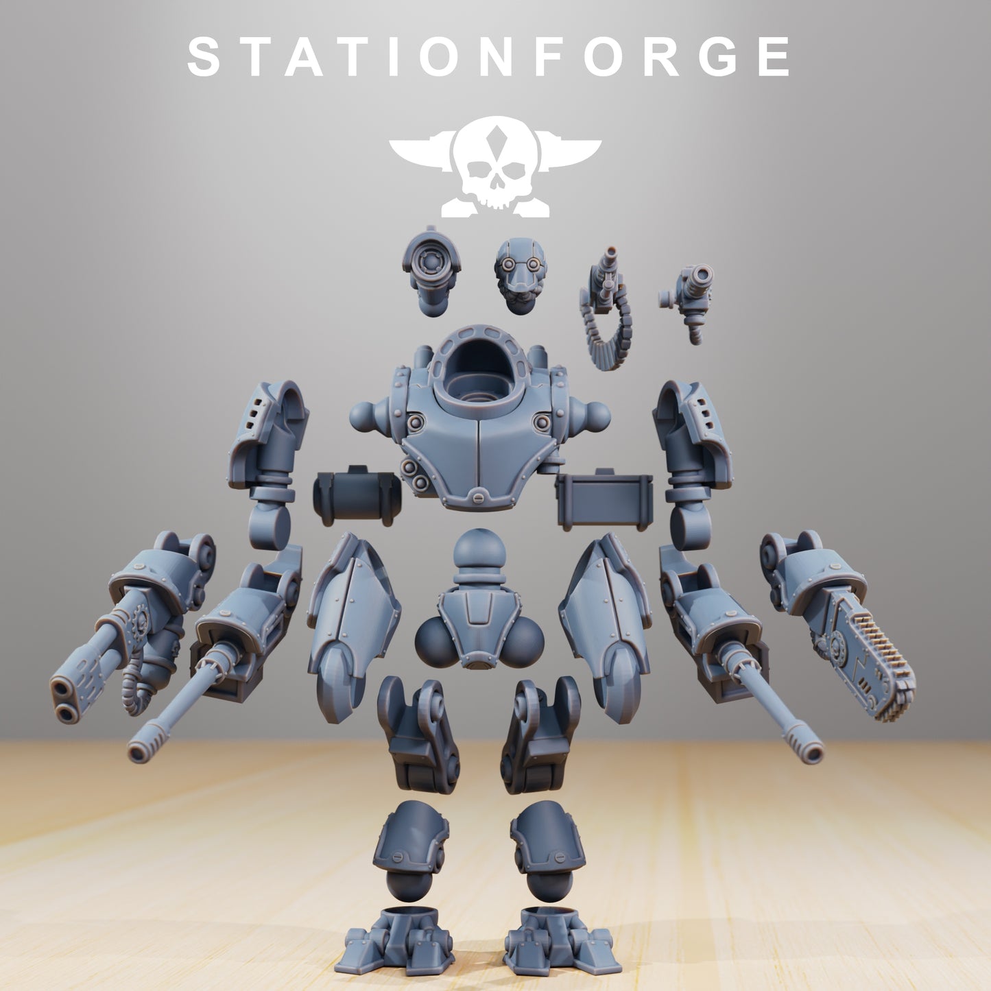 Foto do produto 28mm Tabletop Minis Stationforge: Braçadeiras