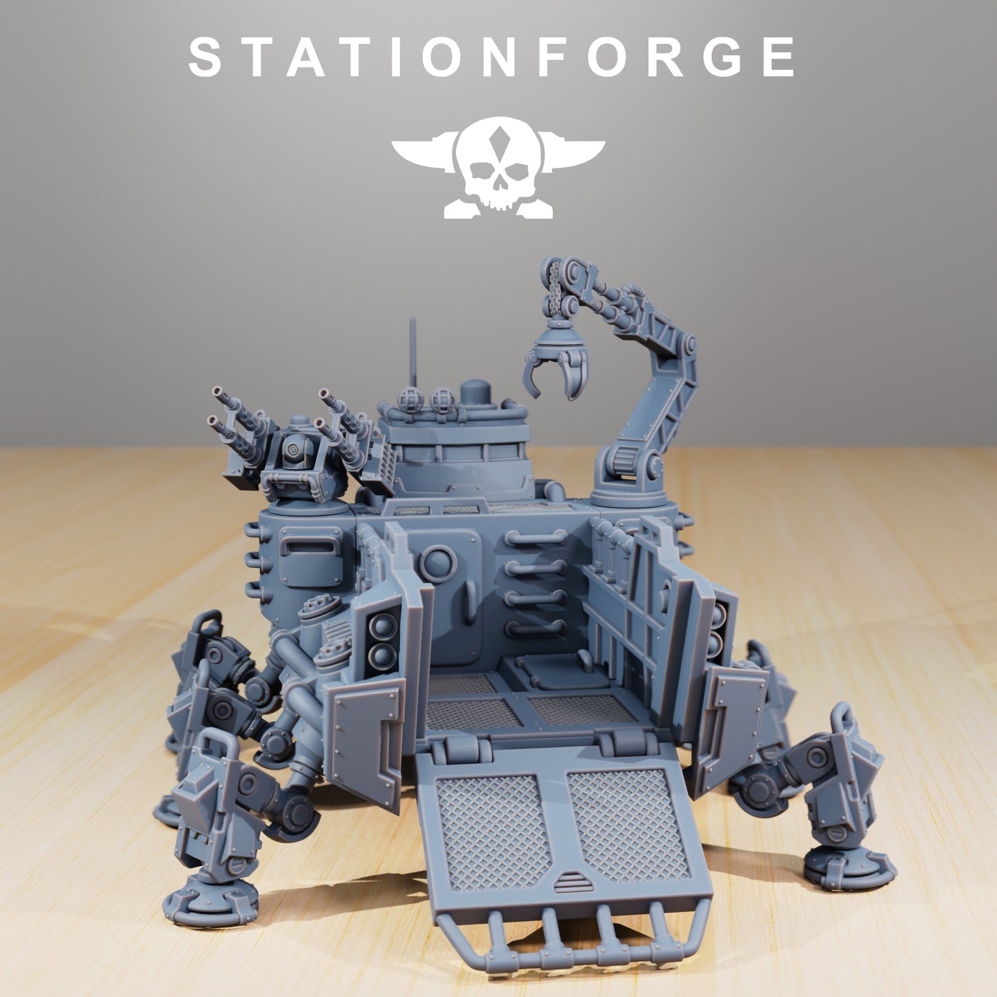 Foto do produto 28mm Tabletop Minis Stationforge: Tanque de Transporte