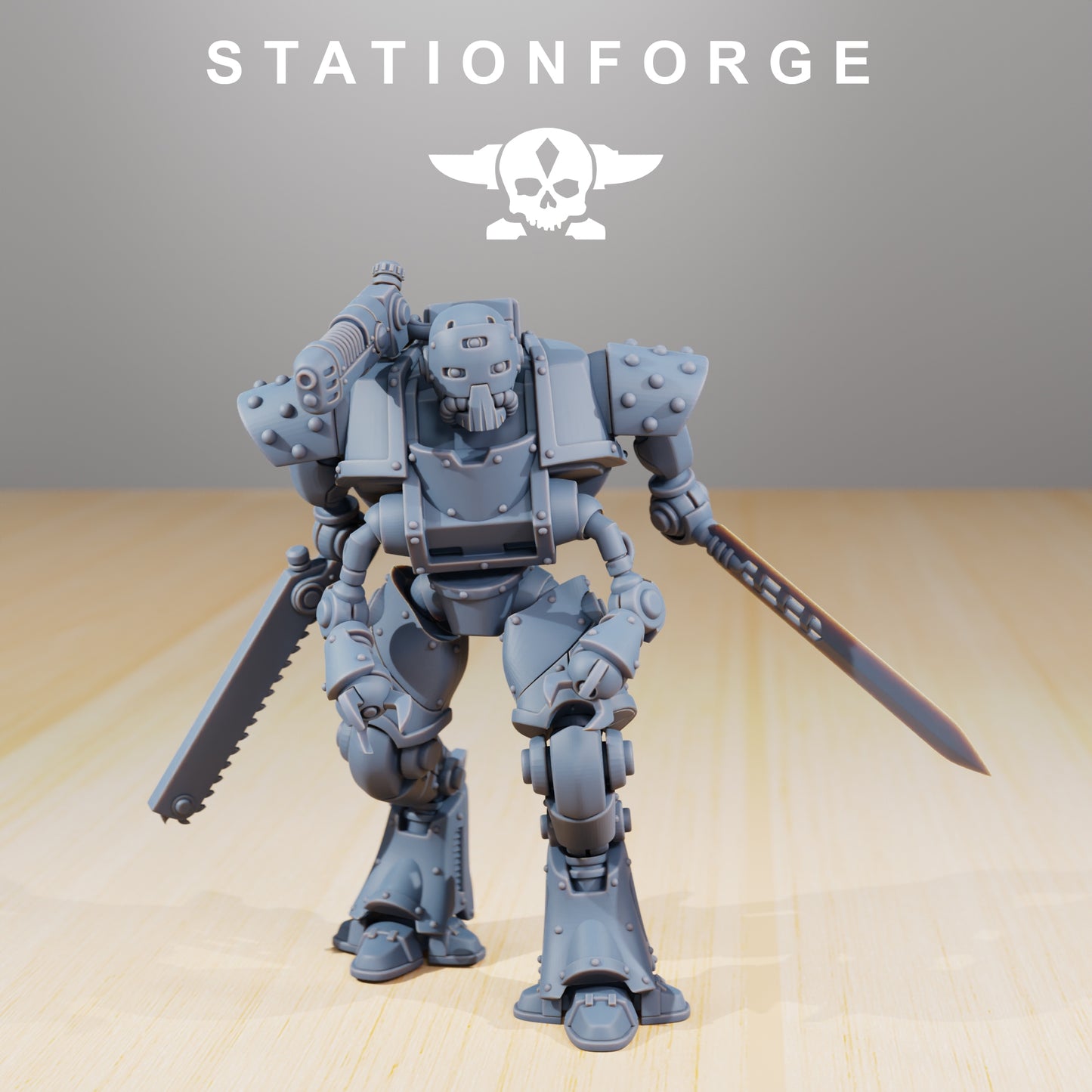 Foto do produto 28mm Tabletop Minis Stationforge: Exutars