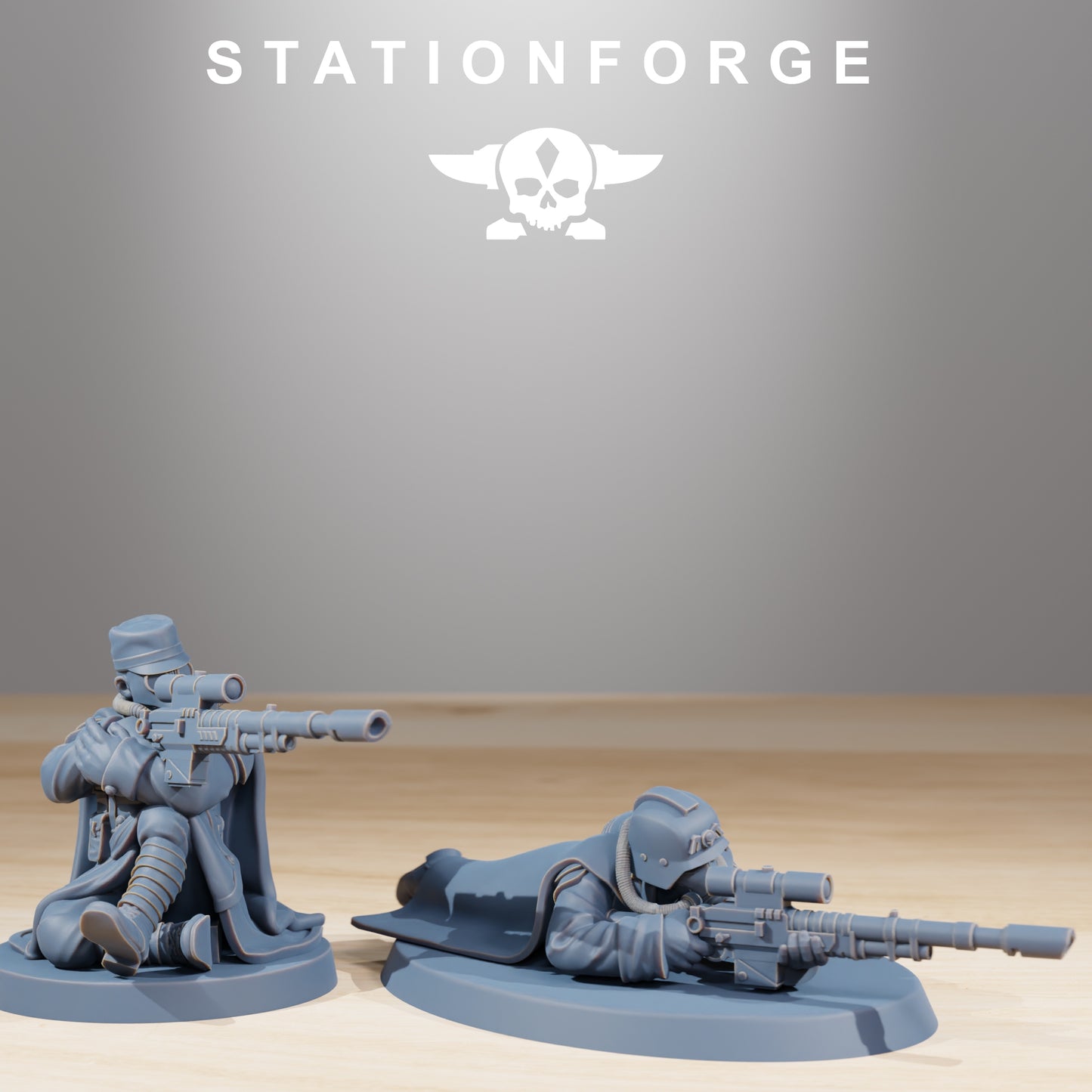 Produktová fotografie 28mm Tabletop Minis Stationforge: Ostřelovači