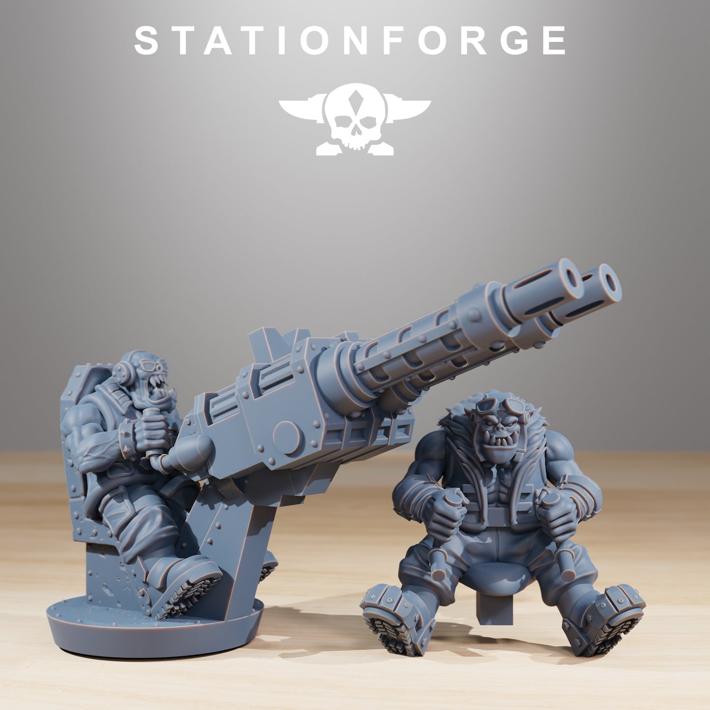 Produktová fotografie 28mm Tabletop miniatury Stationforge: Ork Bomba