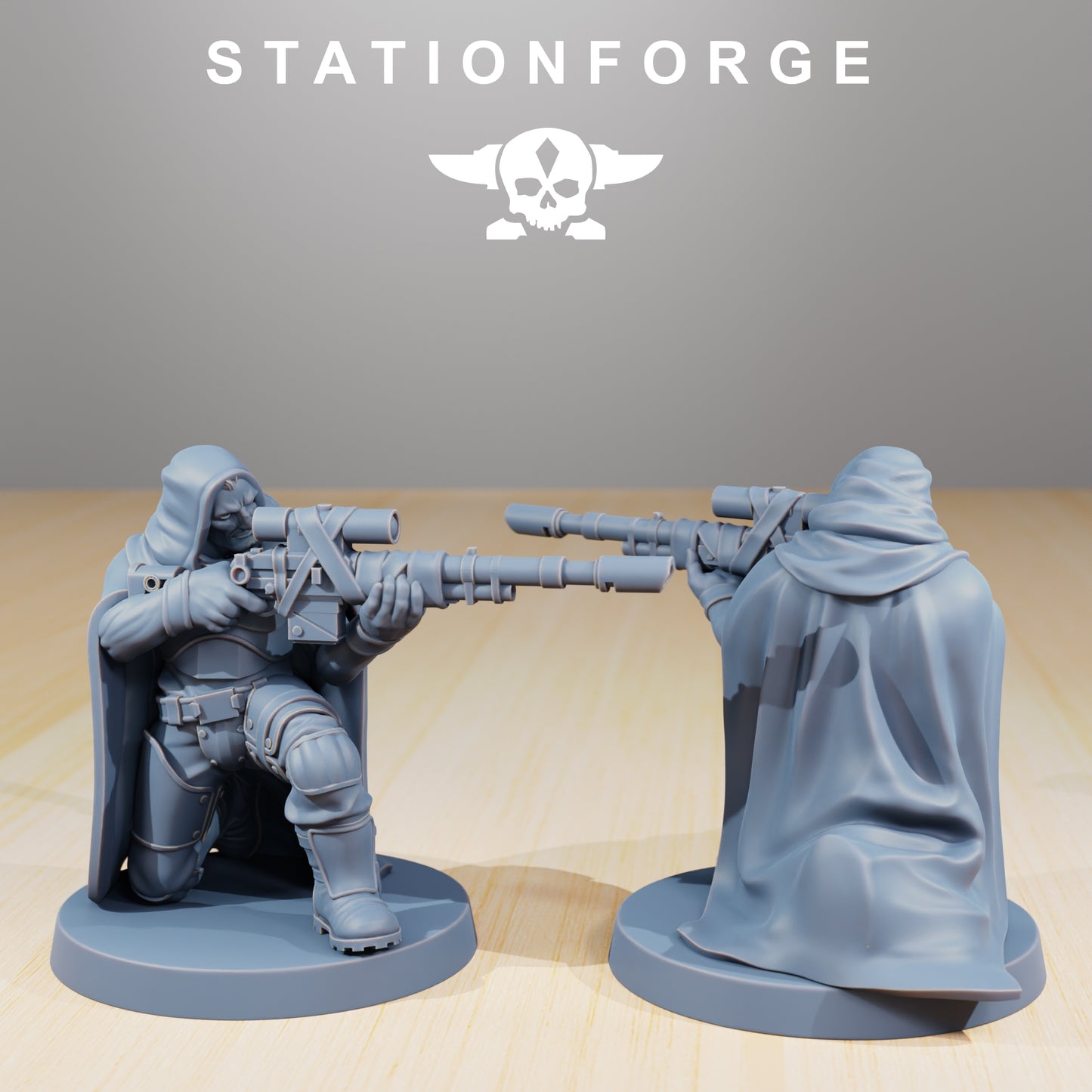 Produktová fotografie 28mm Tabletop miniatury Stationforge: Orkaz Hunteri