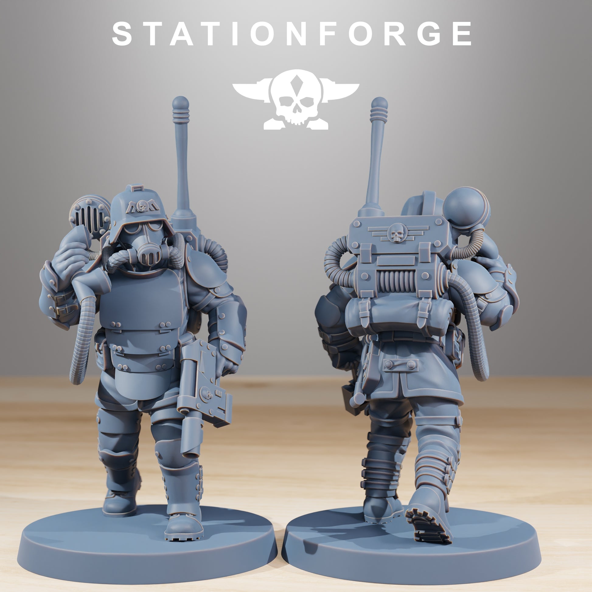 Produktová fotografie 28mm Tabletop miniatur Stationforge: Ironclads